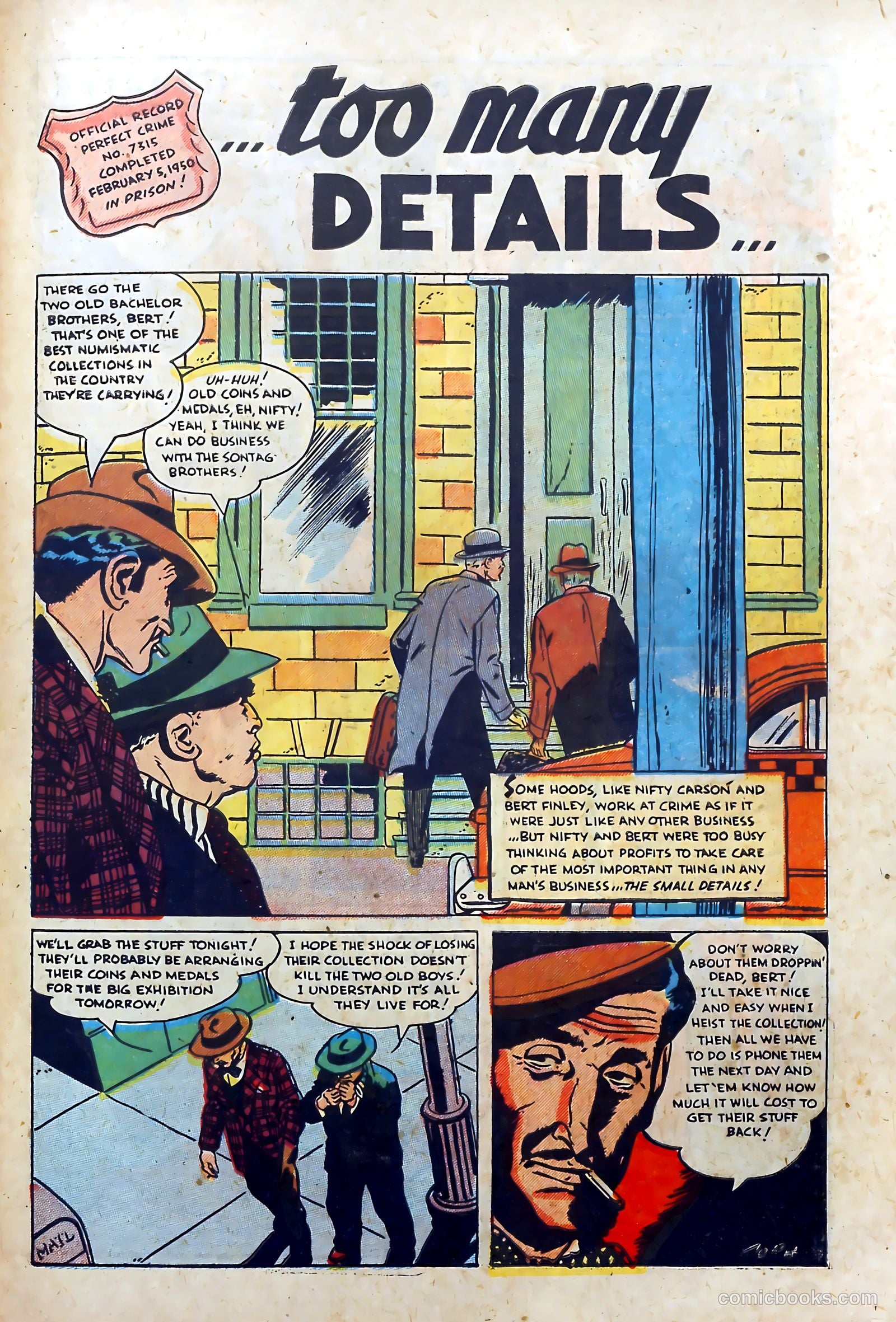 The Perfect Crime #21 — page 31 of 36