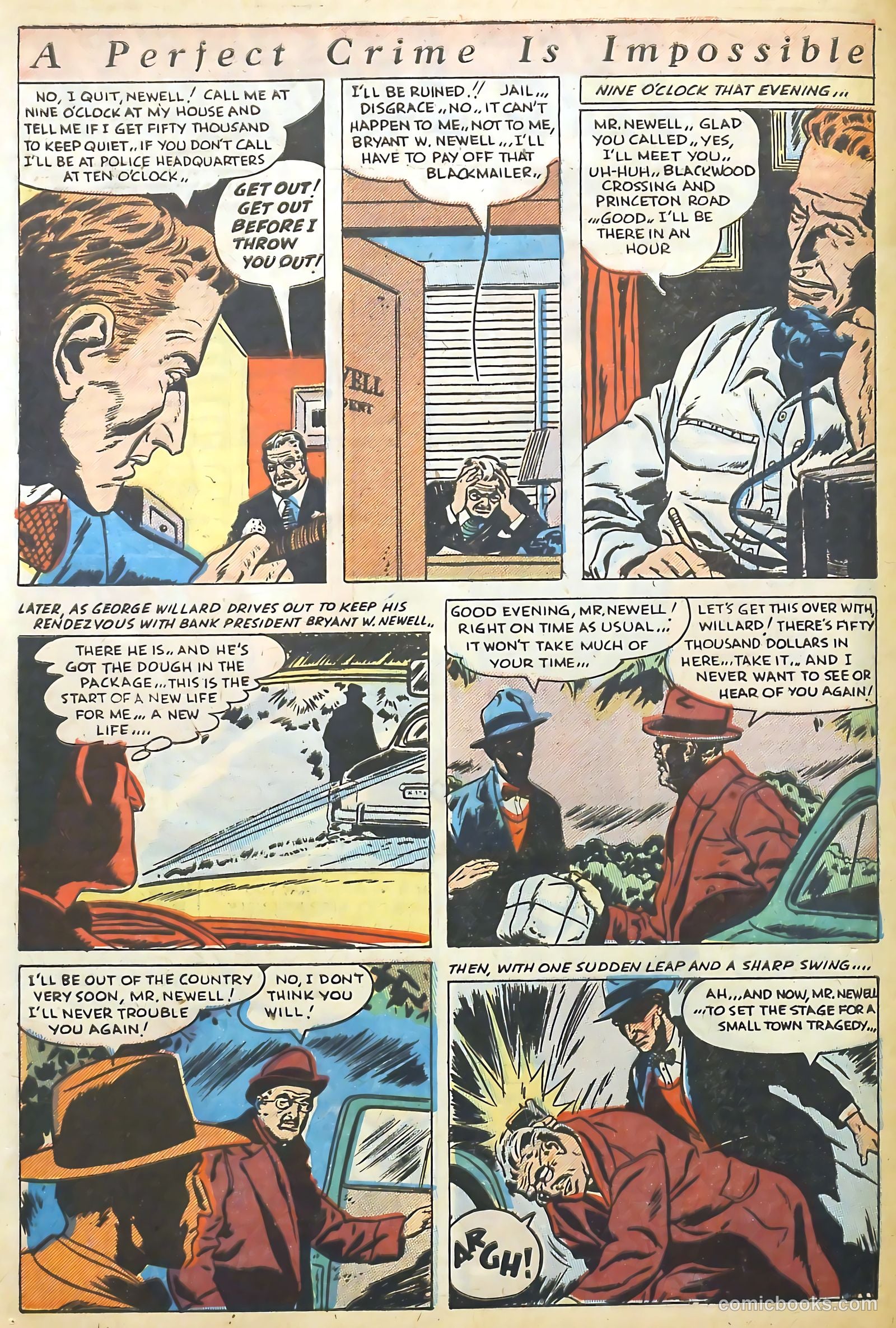 The Perfect Crime #22 — page 33 of 37
