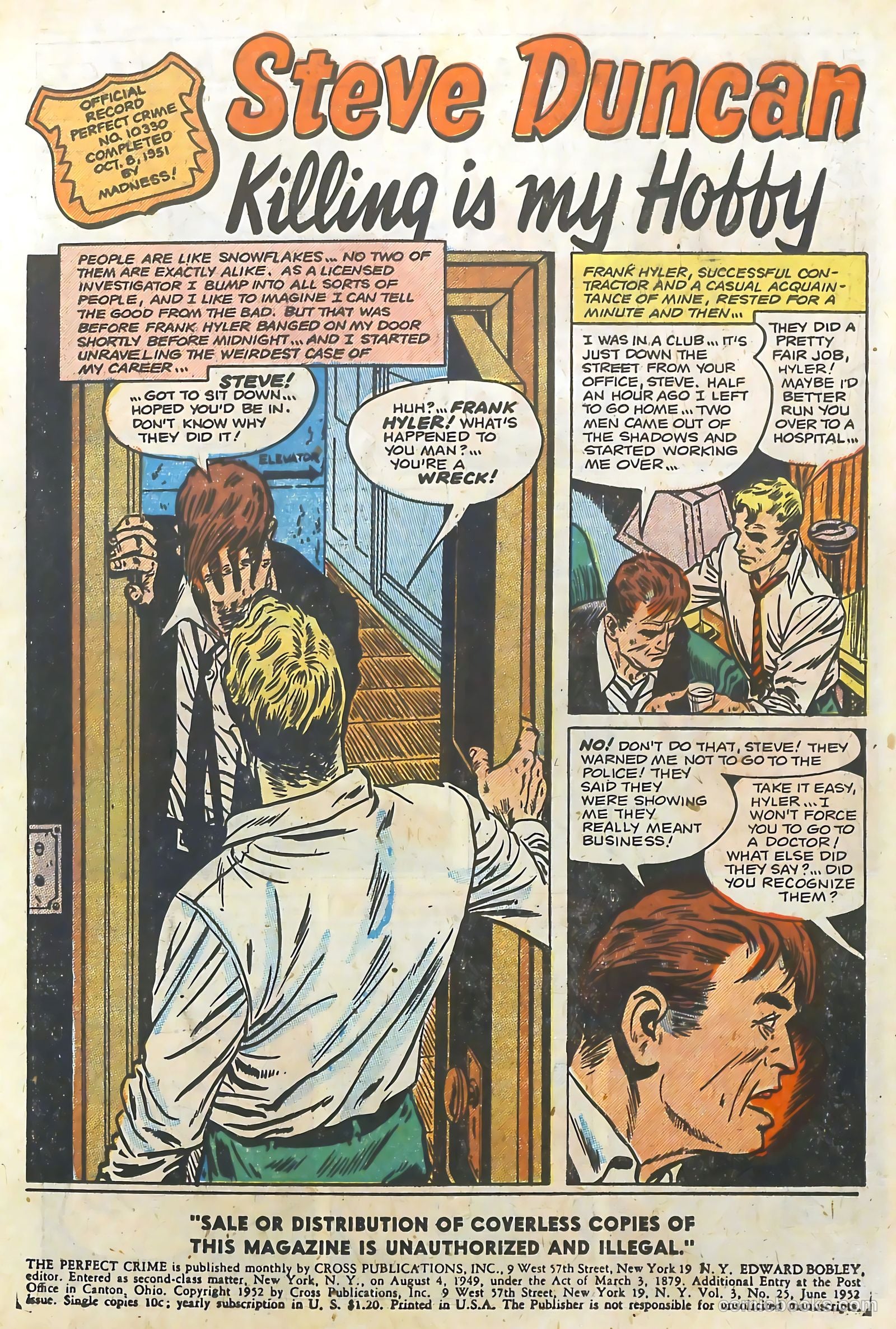The Perfect Crime #25 — page 3 of 36