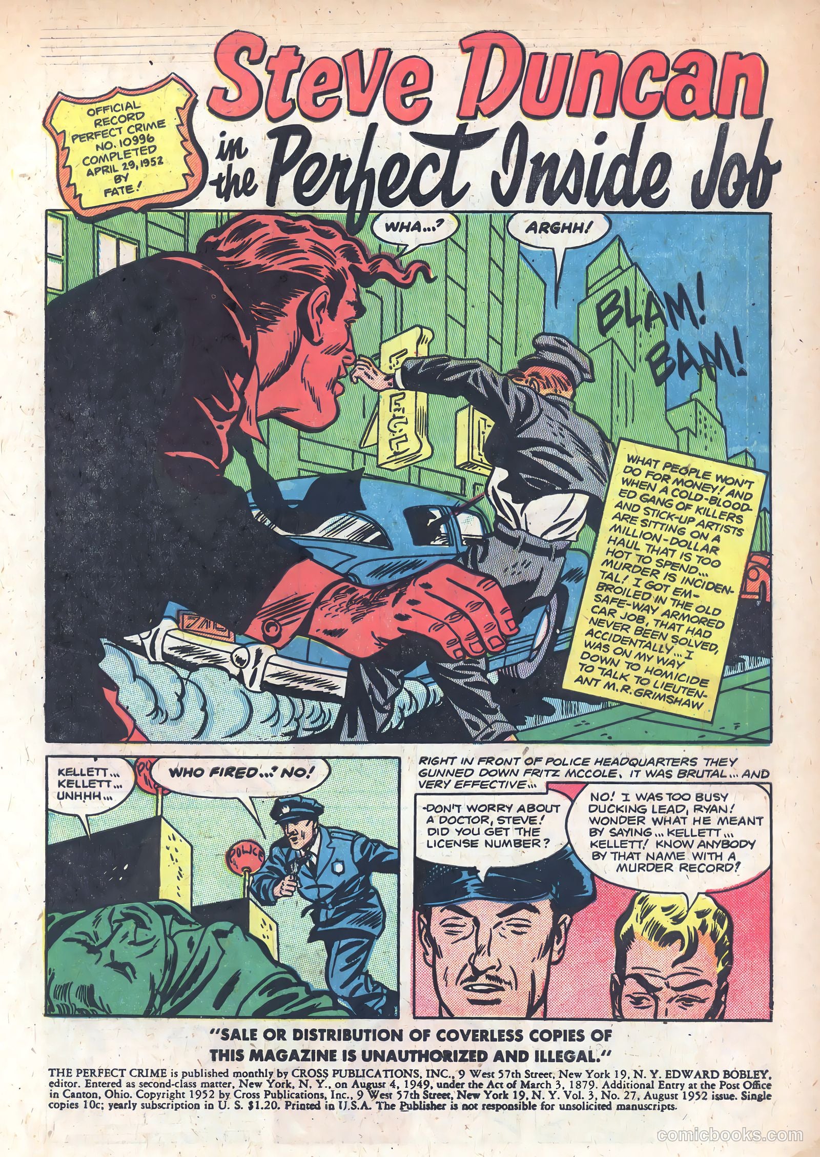 The Perfect Crime #27 — page 3 of 36