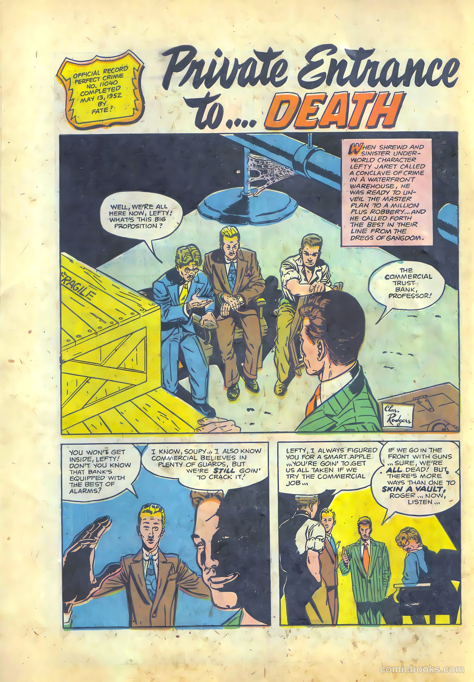 The Perfect Crime #30 — page 19 of 38