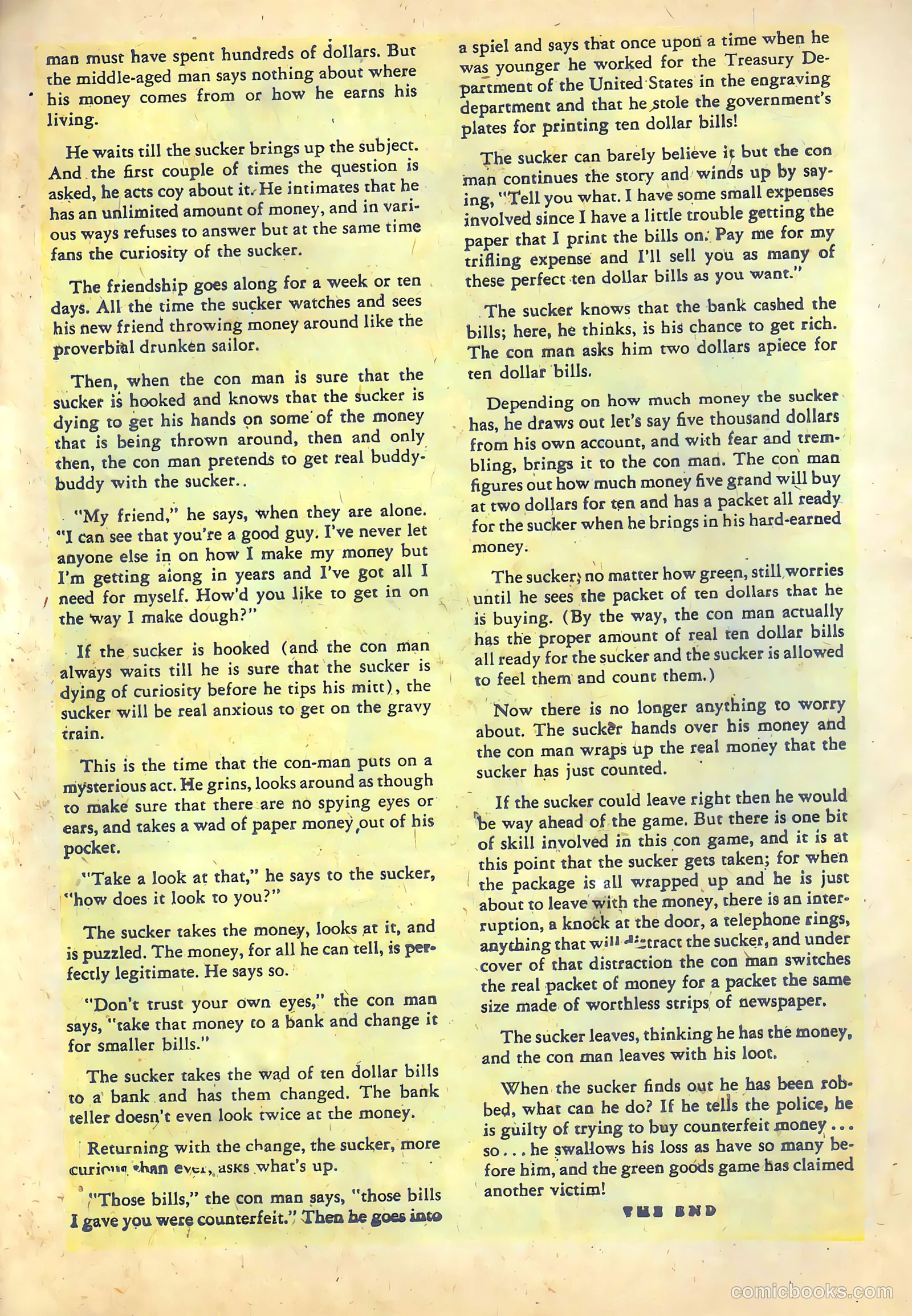 The Perfect Crime #30 — page 30 of 38