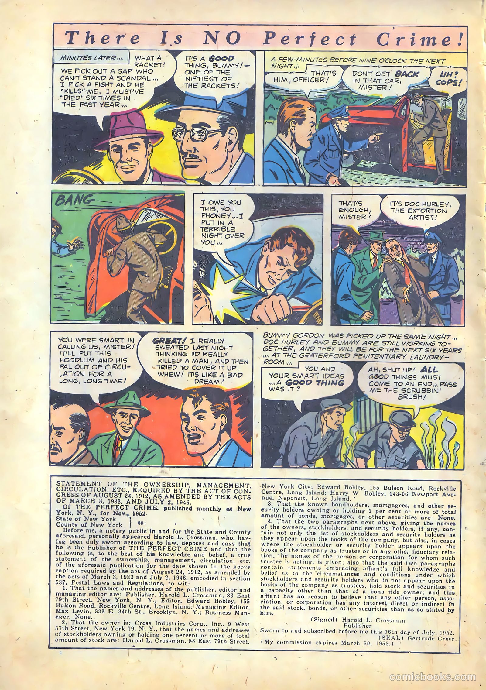 The Perfect Crime #30 — page 33 of 38
