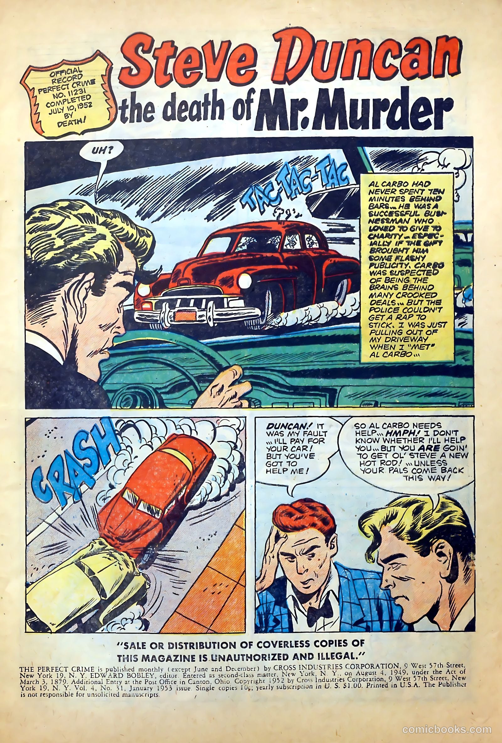 The Perfect Crime #31 — page 3 of 36