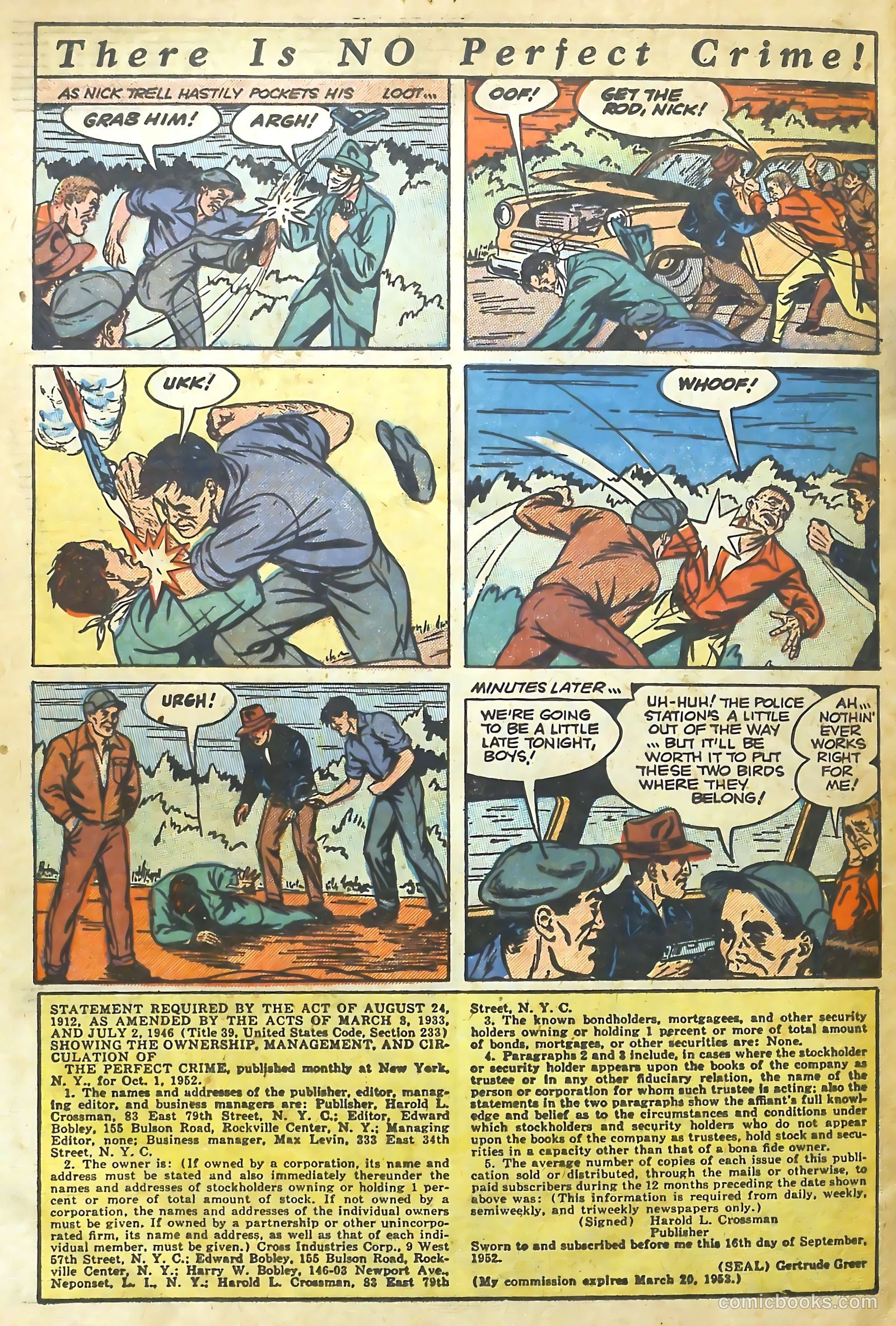 The Perfect Crime #32 — page 33 of 37