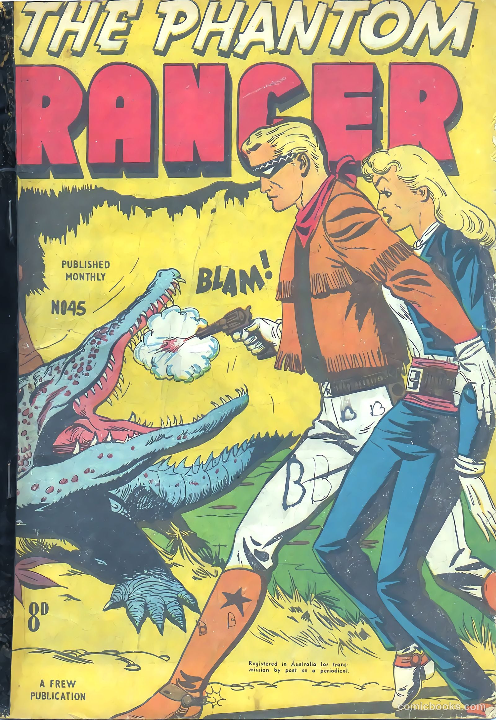 The Phantom Ranger #45 — page 1 of 22