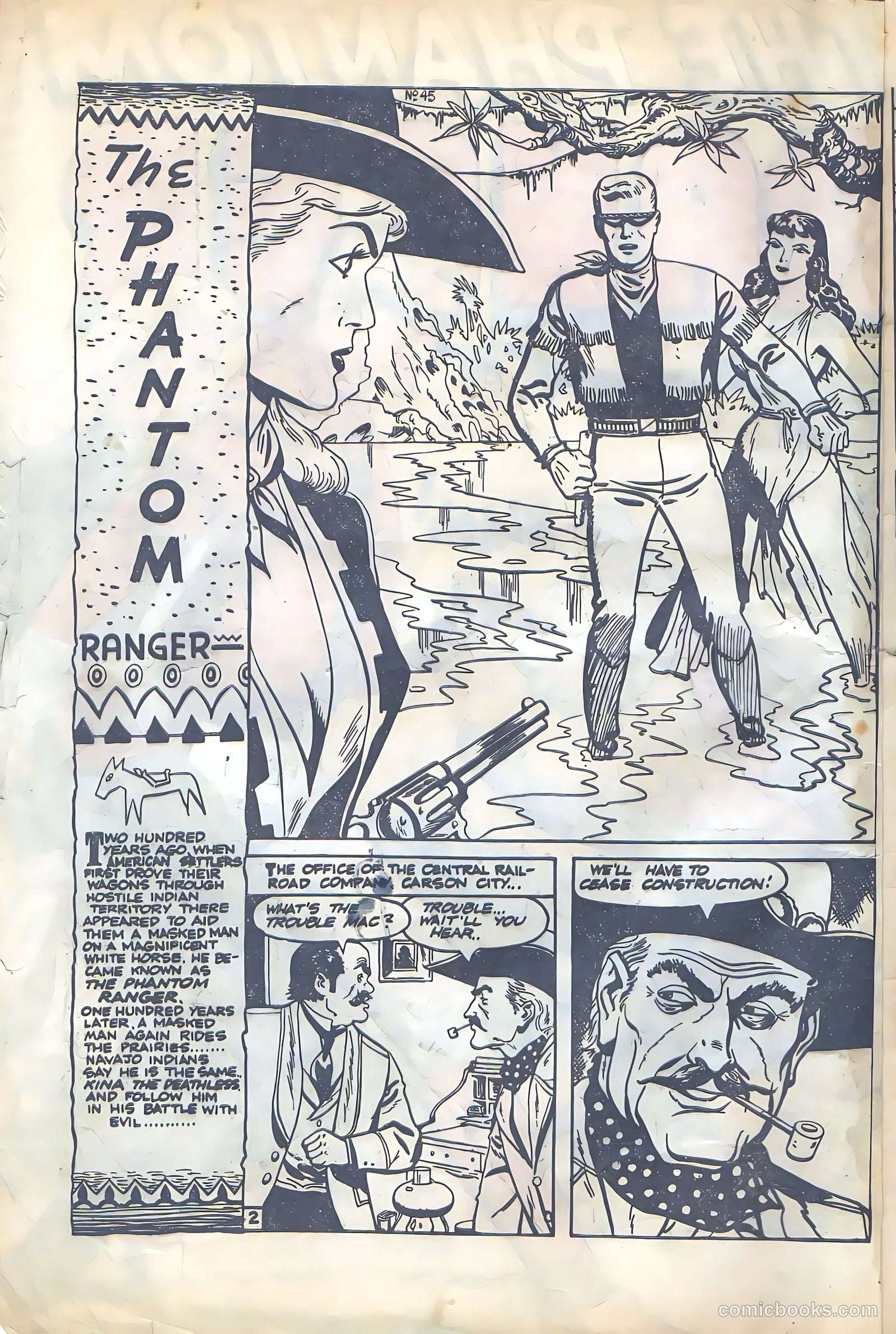 The Phantom Ranger #45 — page 2 of 22
