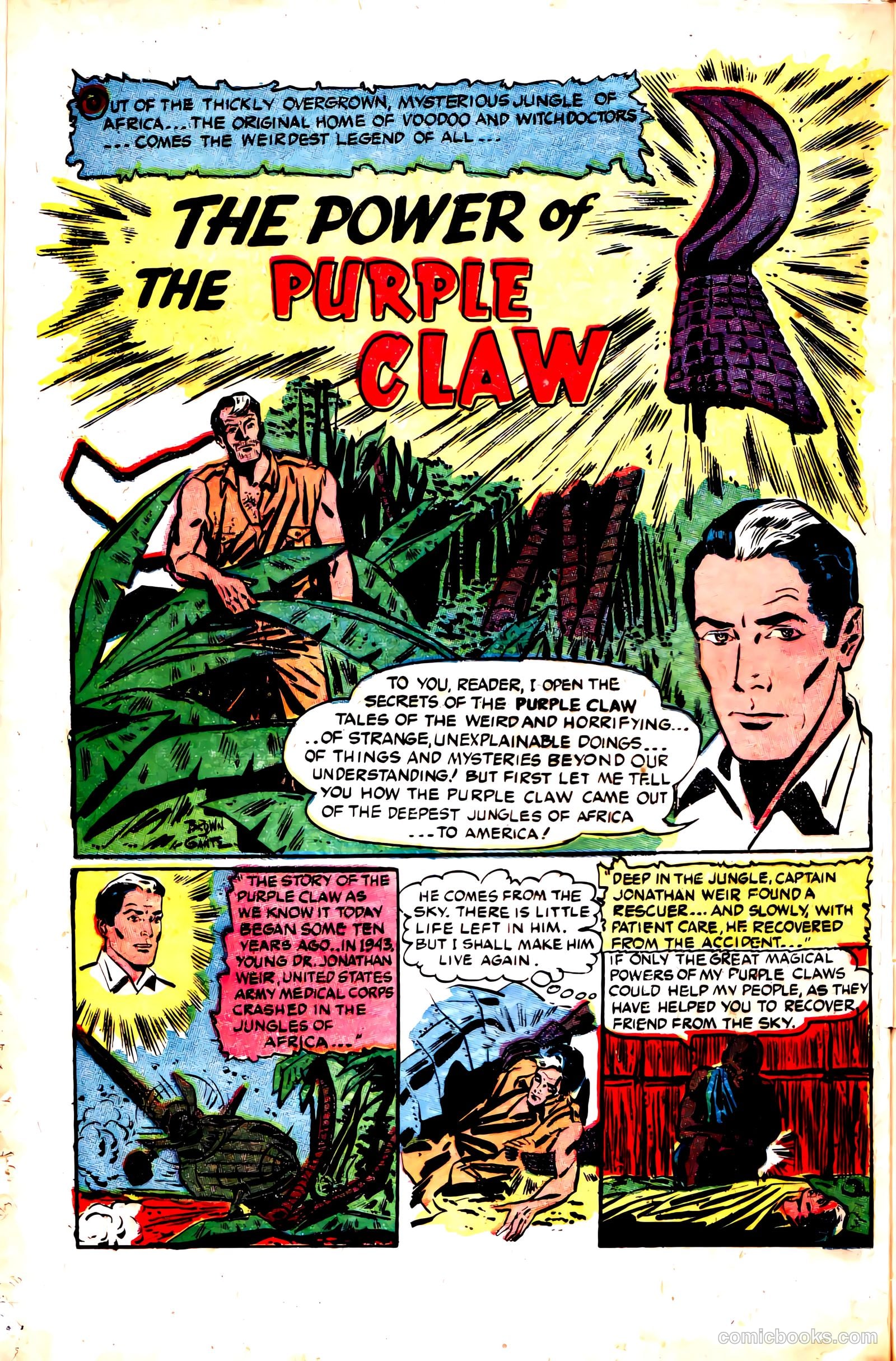 The Purple Claw #1 — page 4 of 36