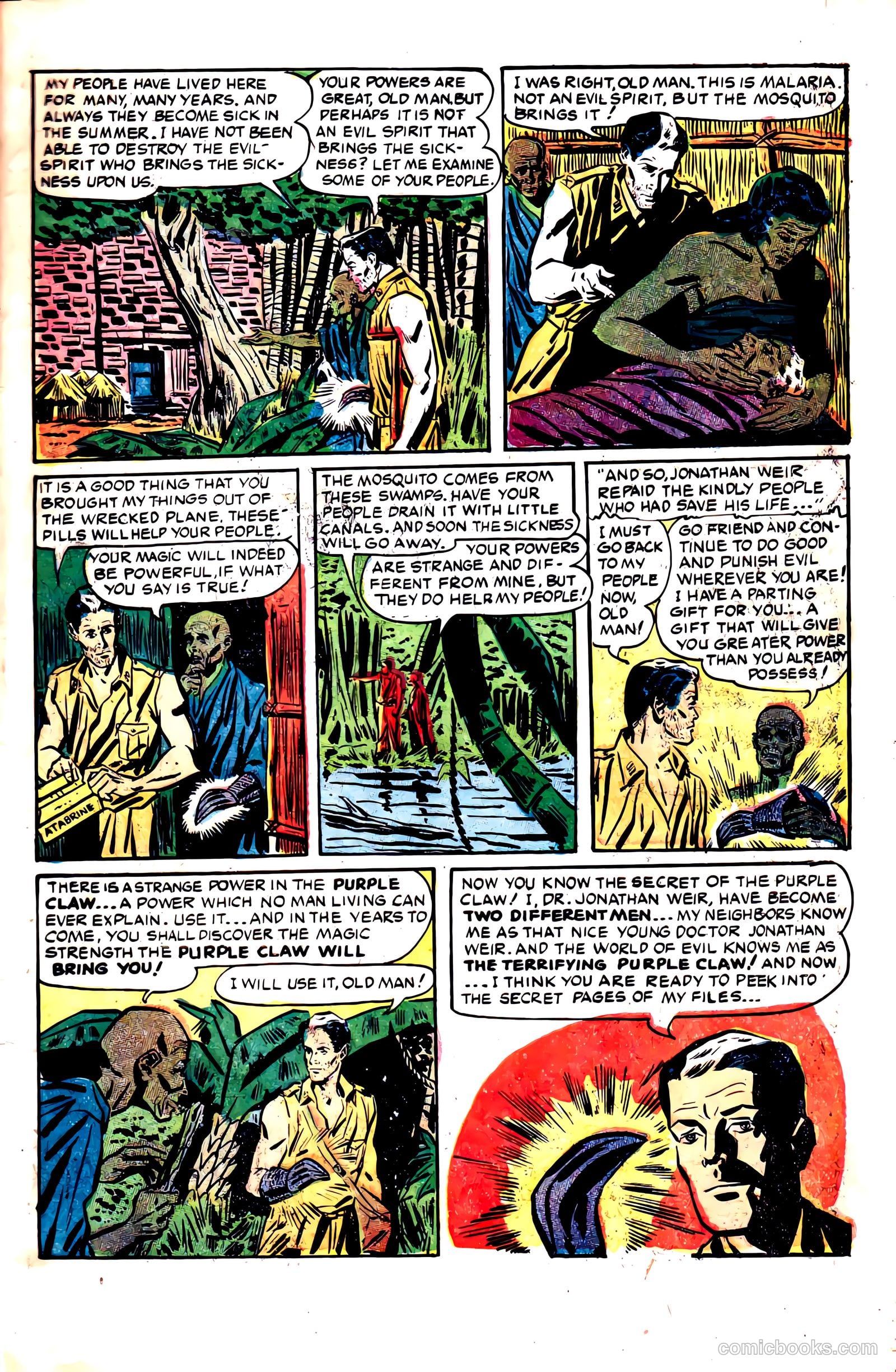 The Purple Claw #1 — page 5 of 36