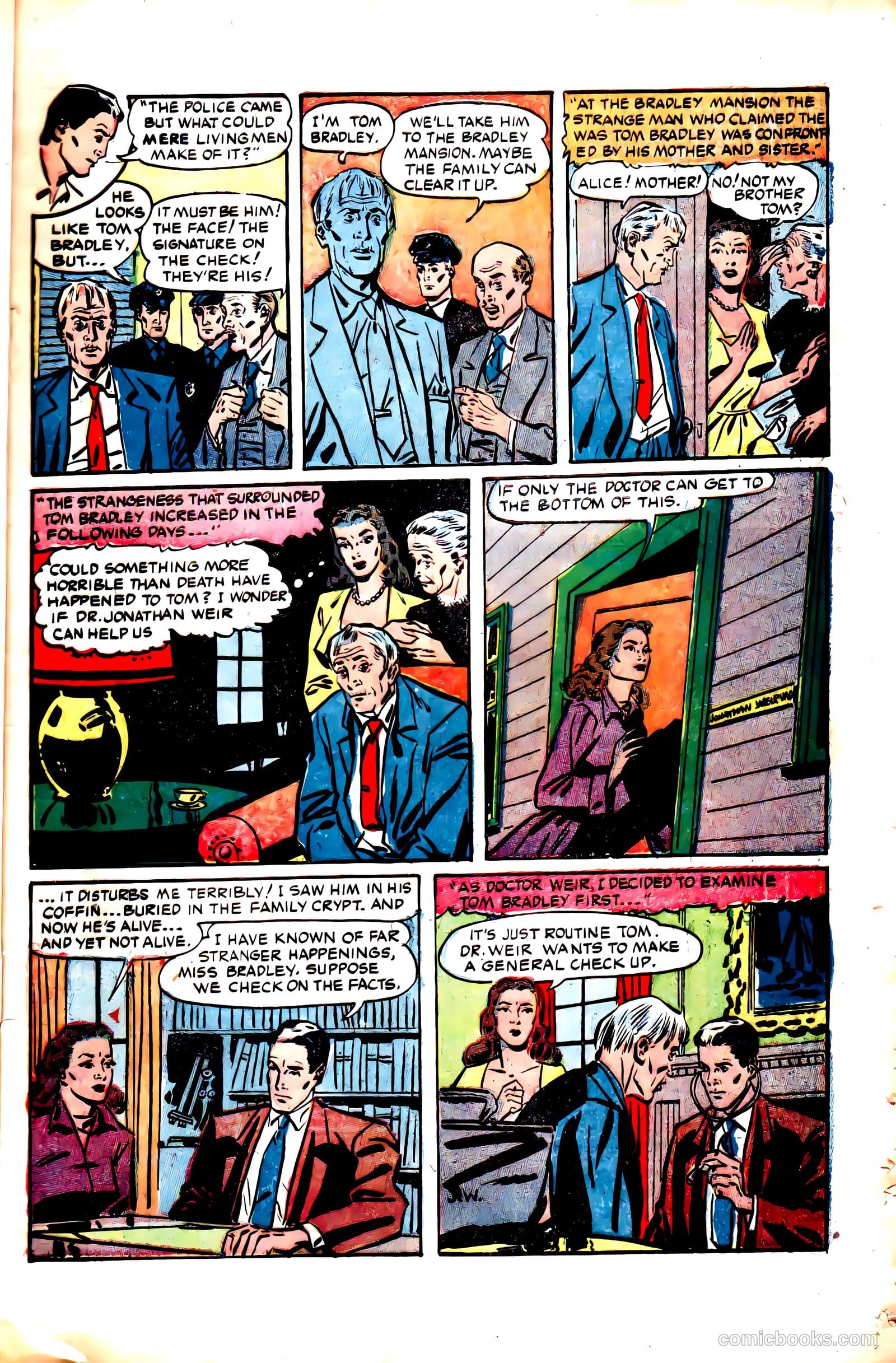 The Purple Claw #1 — page 7 of 36