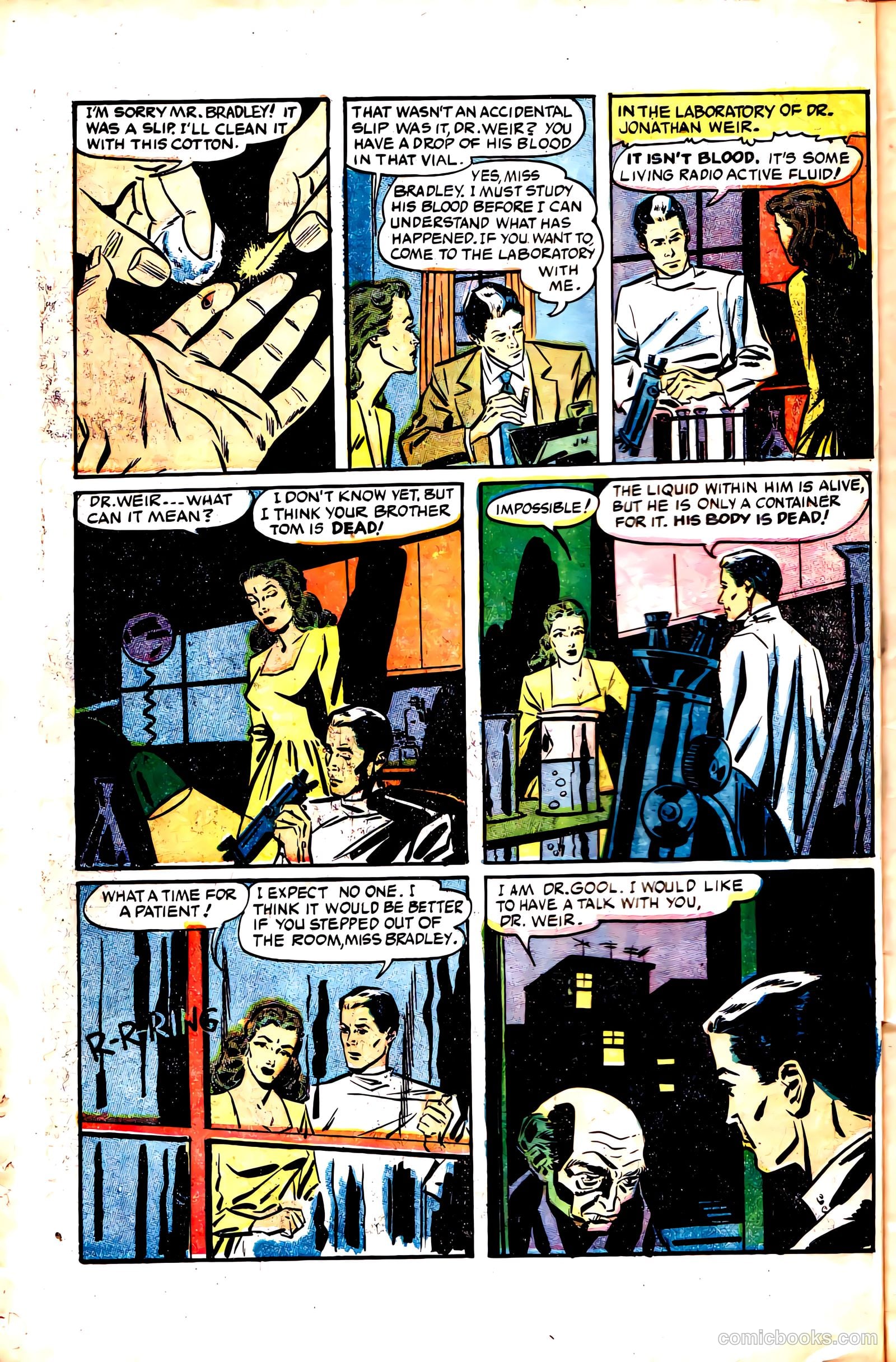 The Purple Claw #1 — page 8 of 36