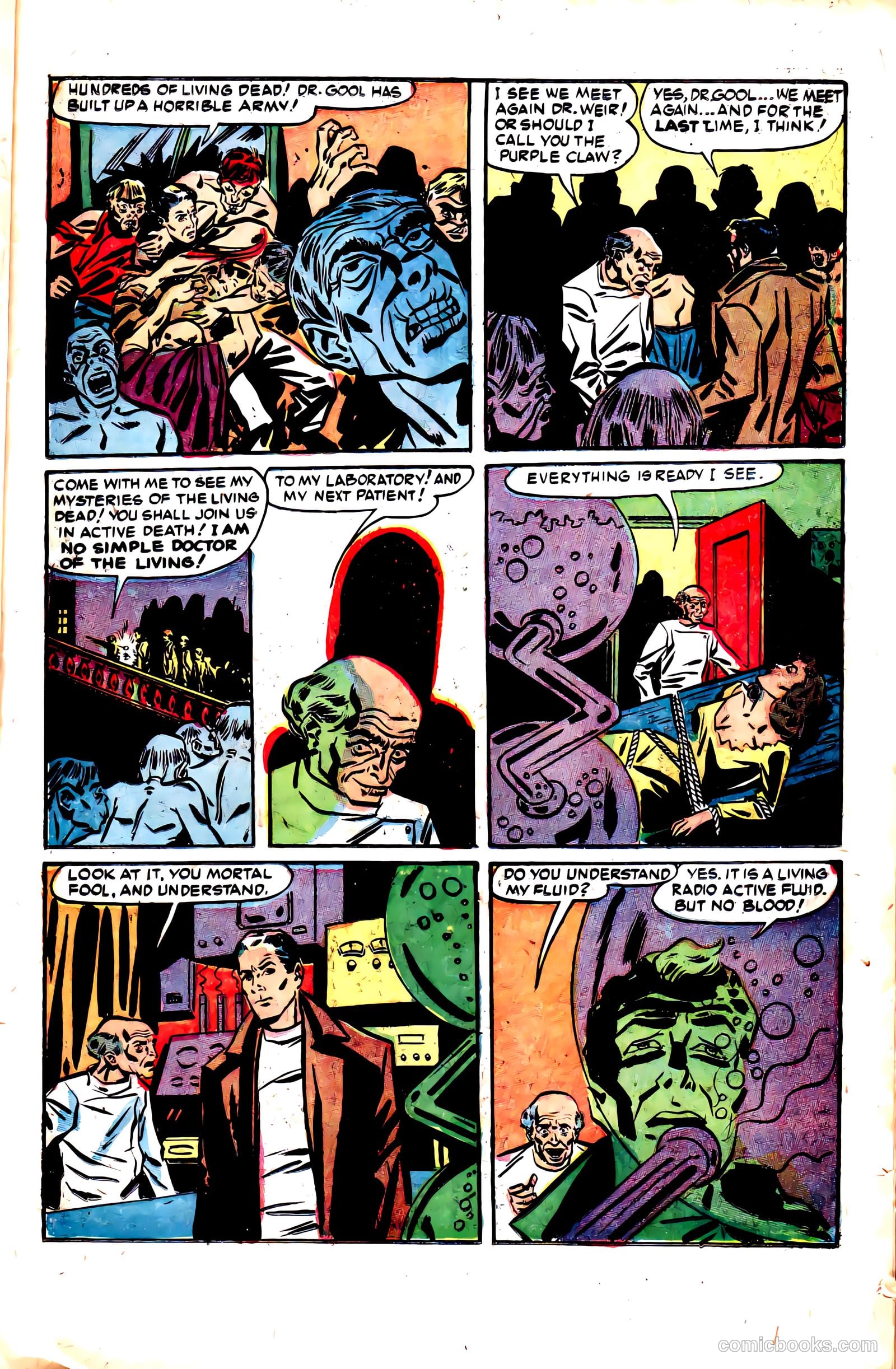 The Purple Claw #1 — page 11 of 36