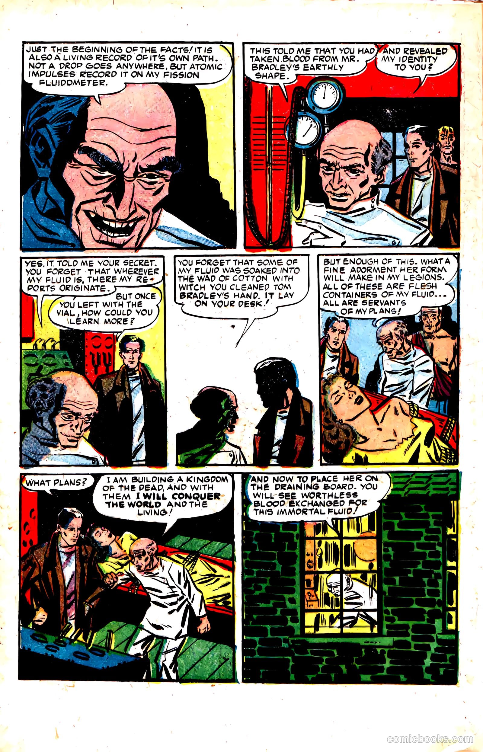 The Purple Claw #1 — page 12 of 36