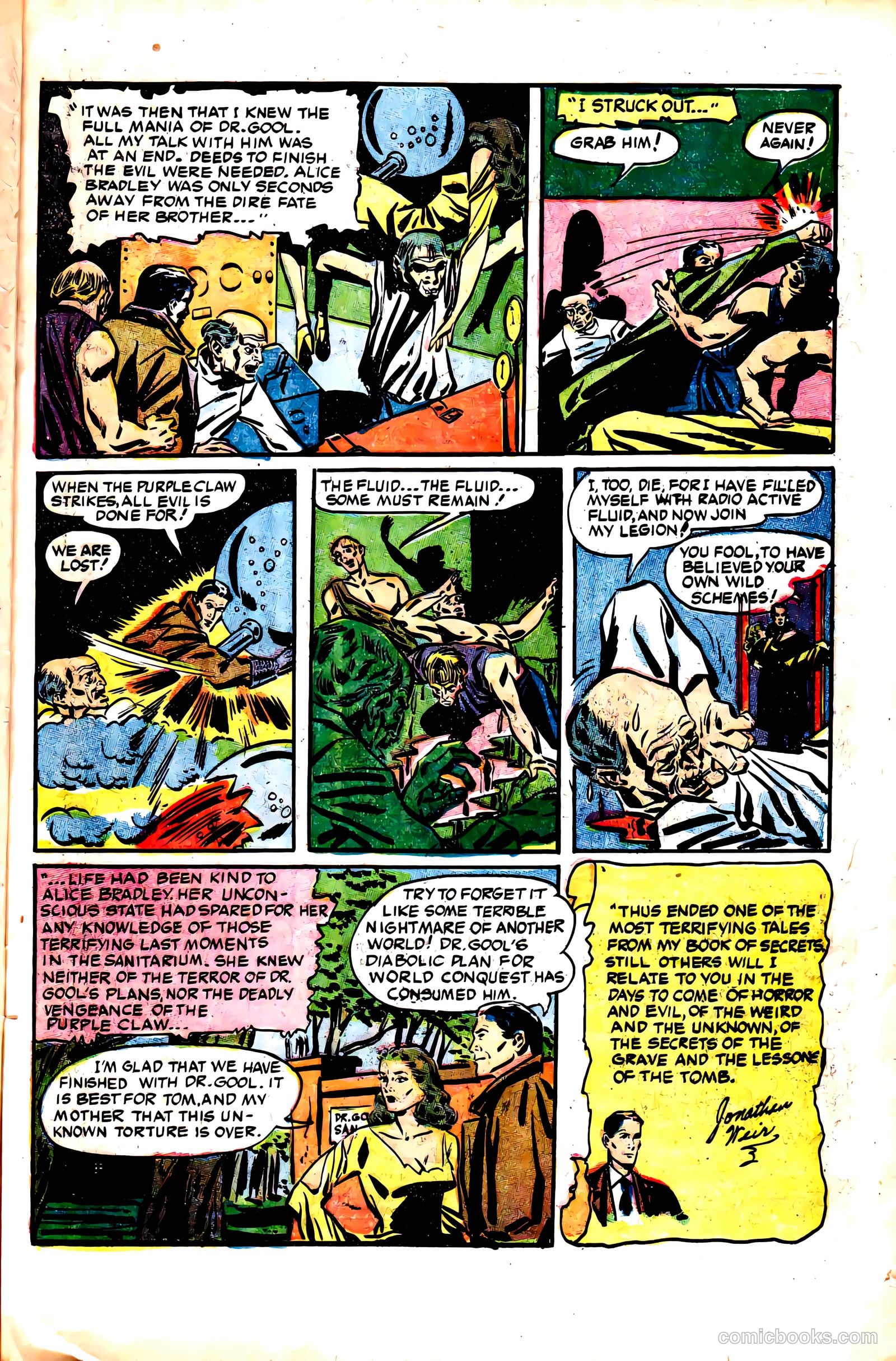 The Purple Claw #1 — page 13 of 36