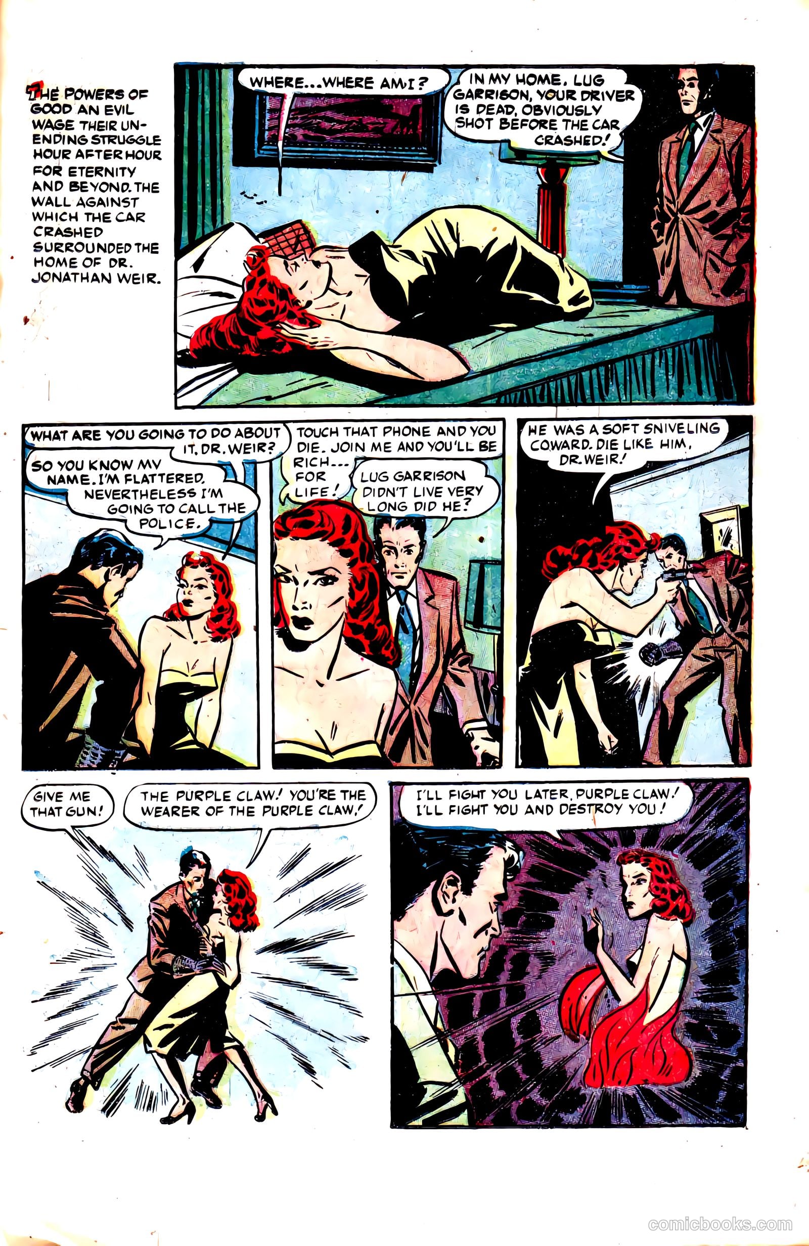 The Purple Claw #1 — page 15 of 36