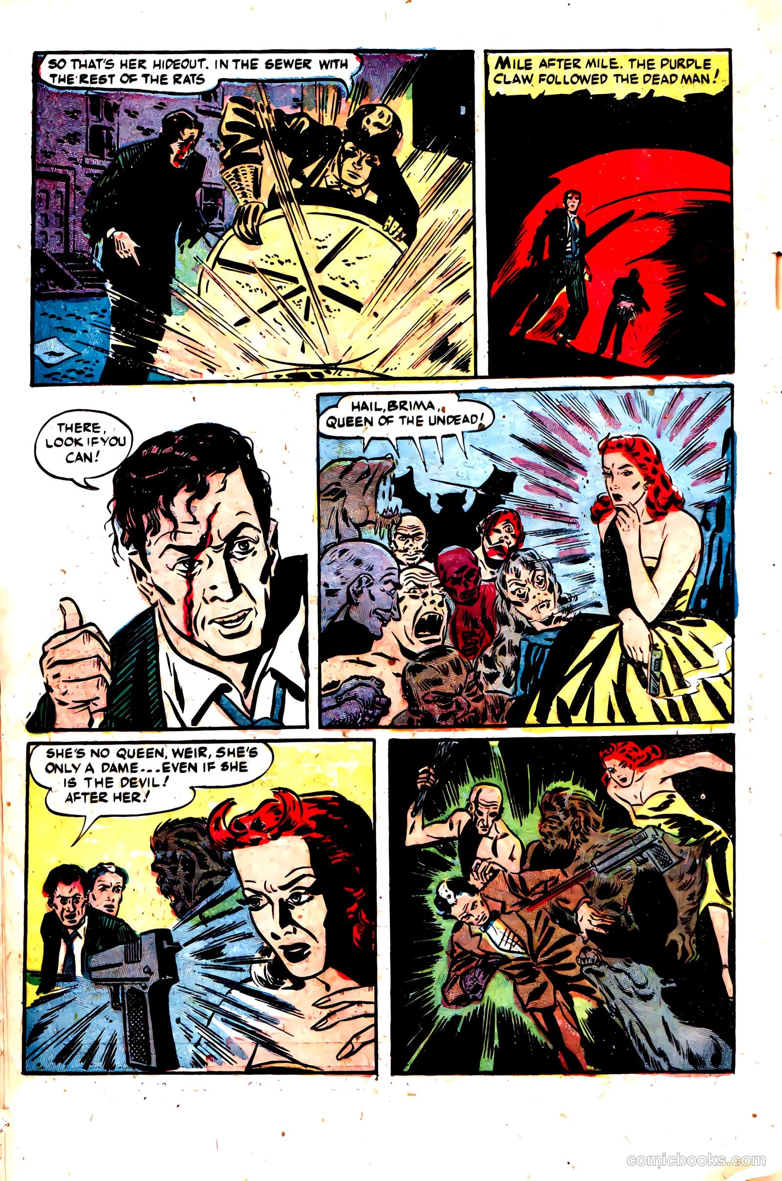 The Purple Claw #1 — page 20 of 36
