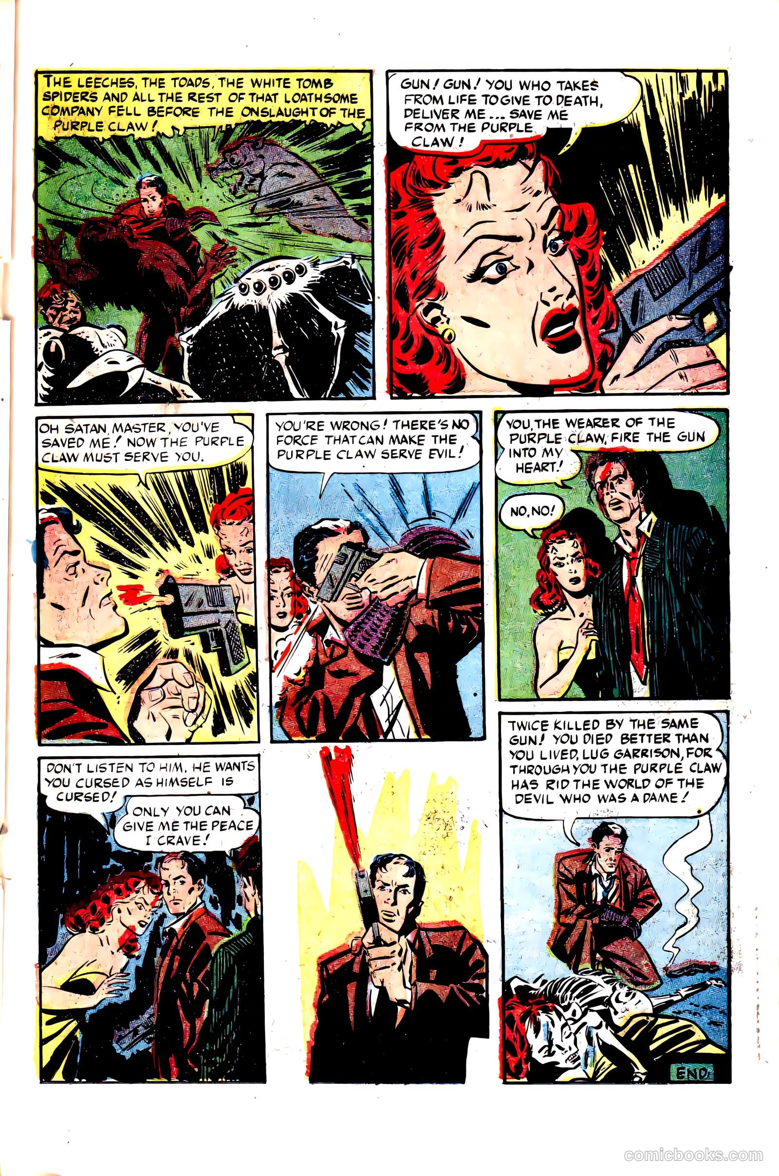 The Purple Claw #1 — page 21 of 36