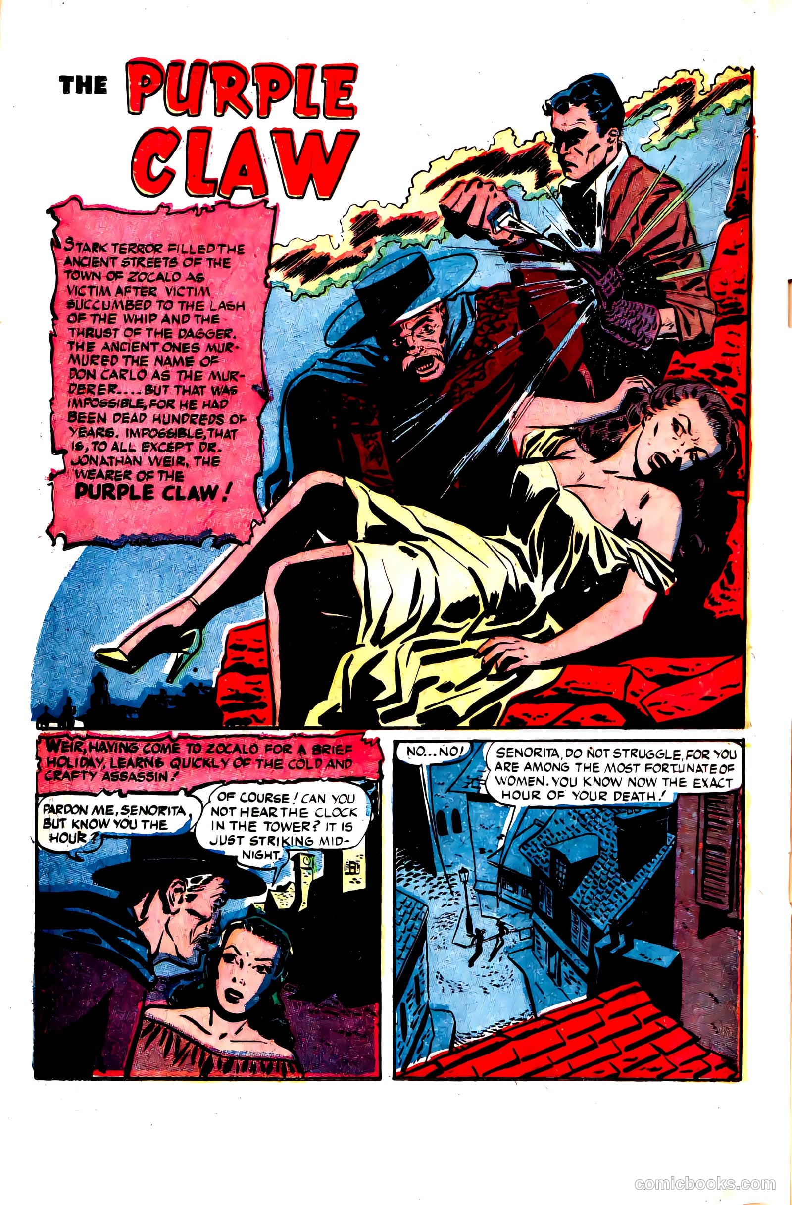 The Purple Claw #1 — page 22 of 36