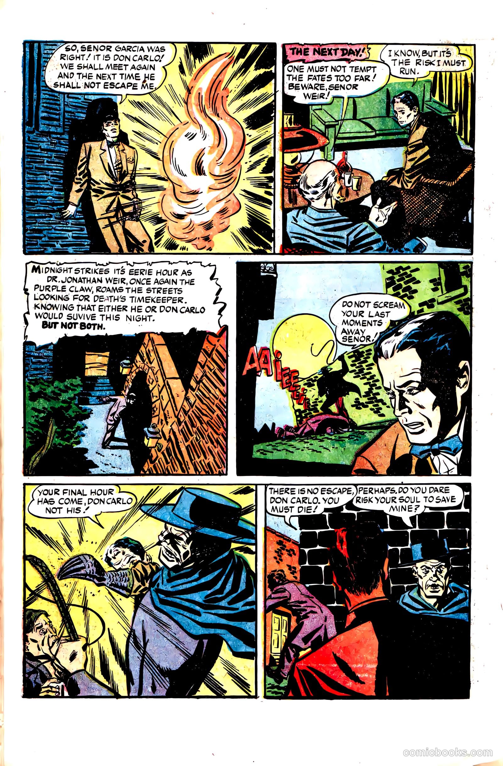 The Purple Claw #1 — page 24 of 36