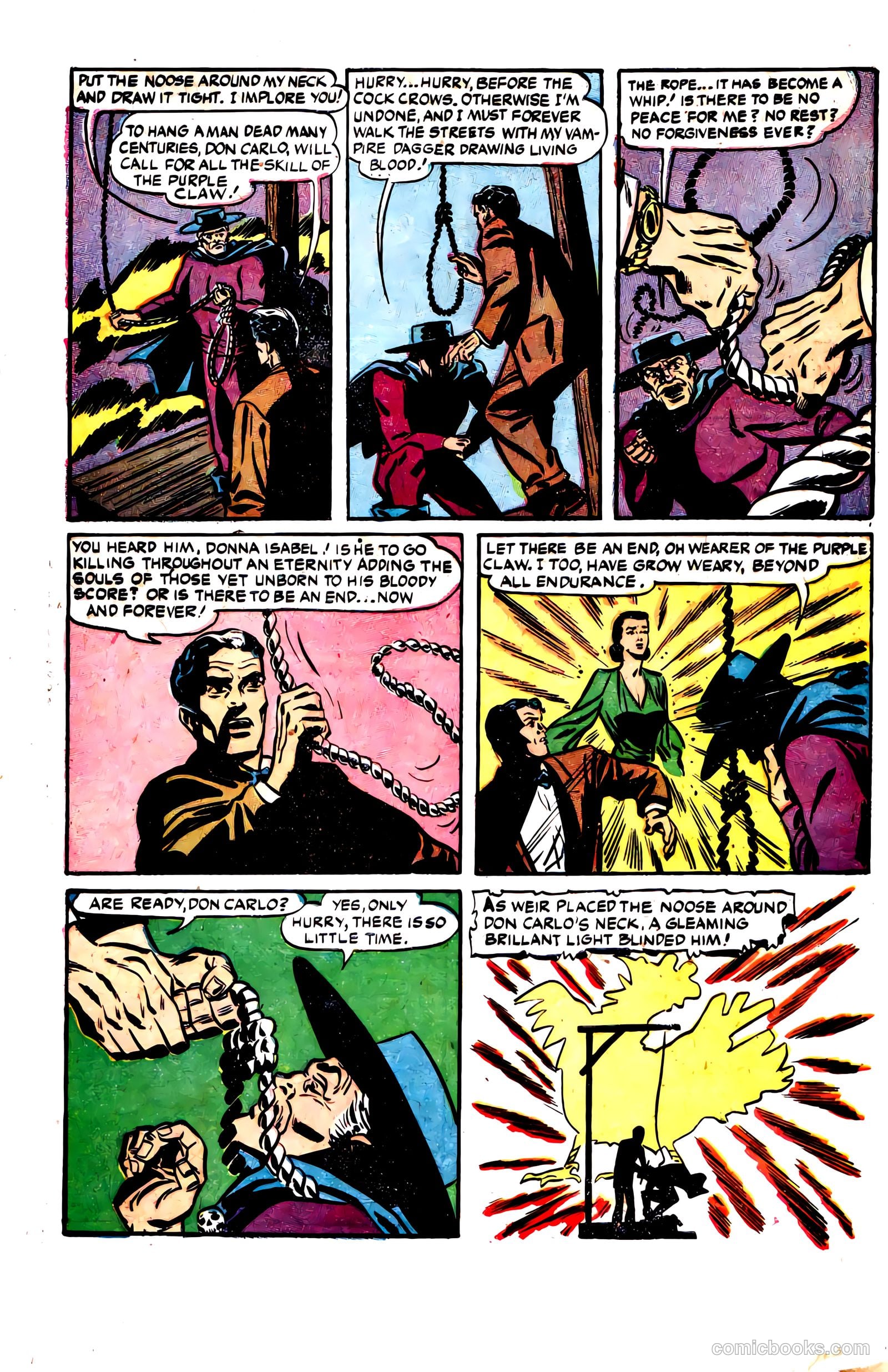 The Purple Claw #1 — page 28 of 36