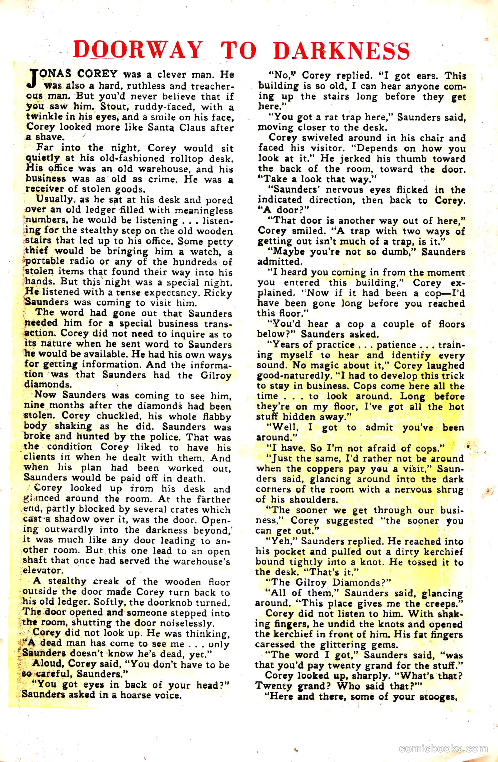 The Purple Claw #1 — page 30 of 36
