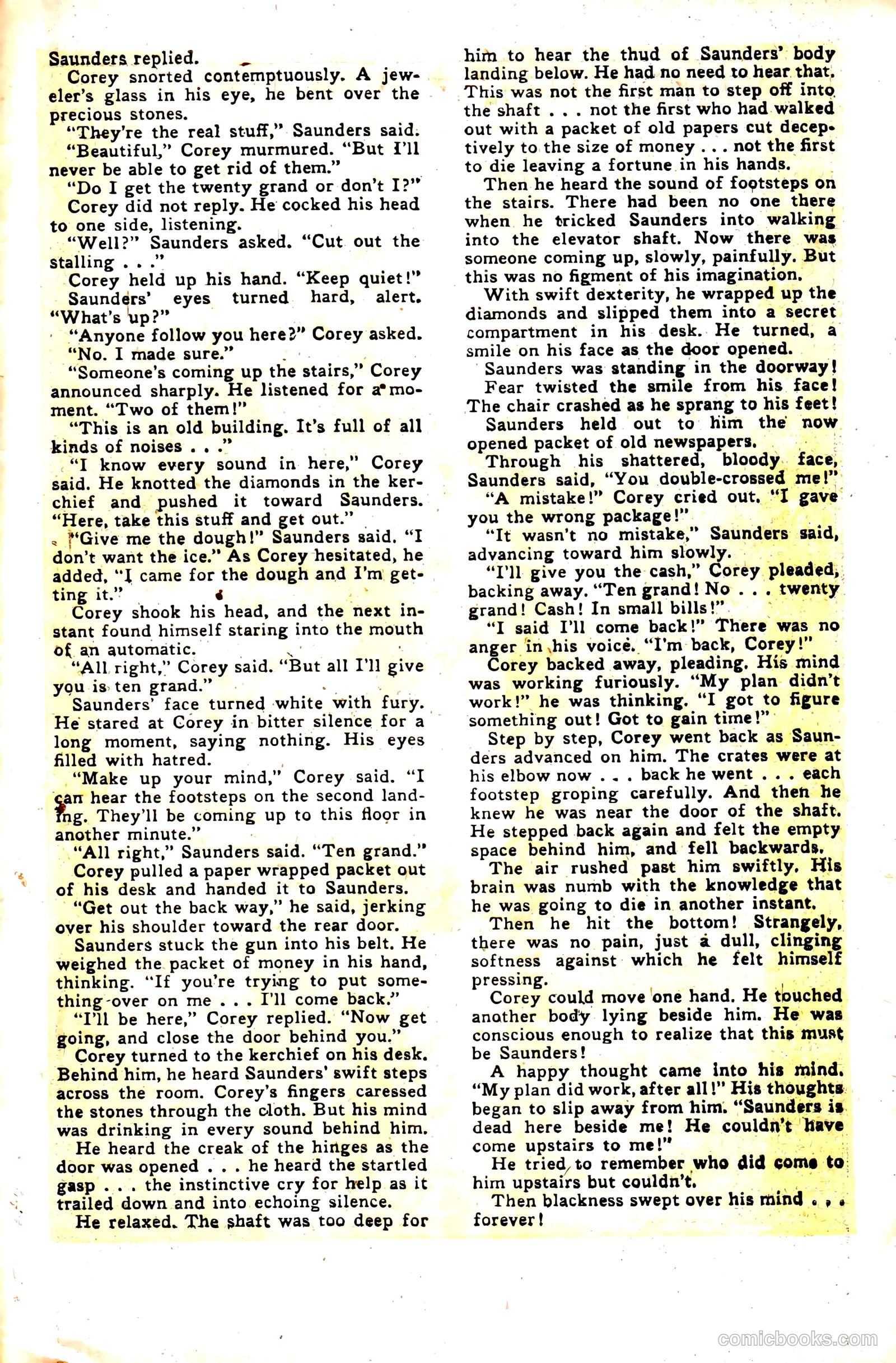 The Purple Claw #1 — page 31 of 36