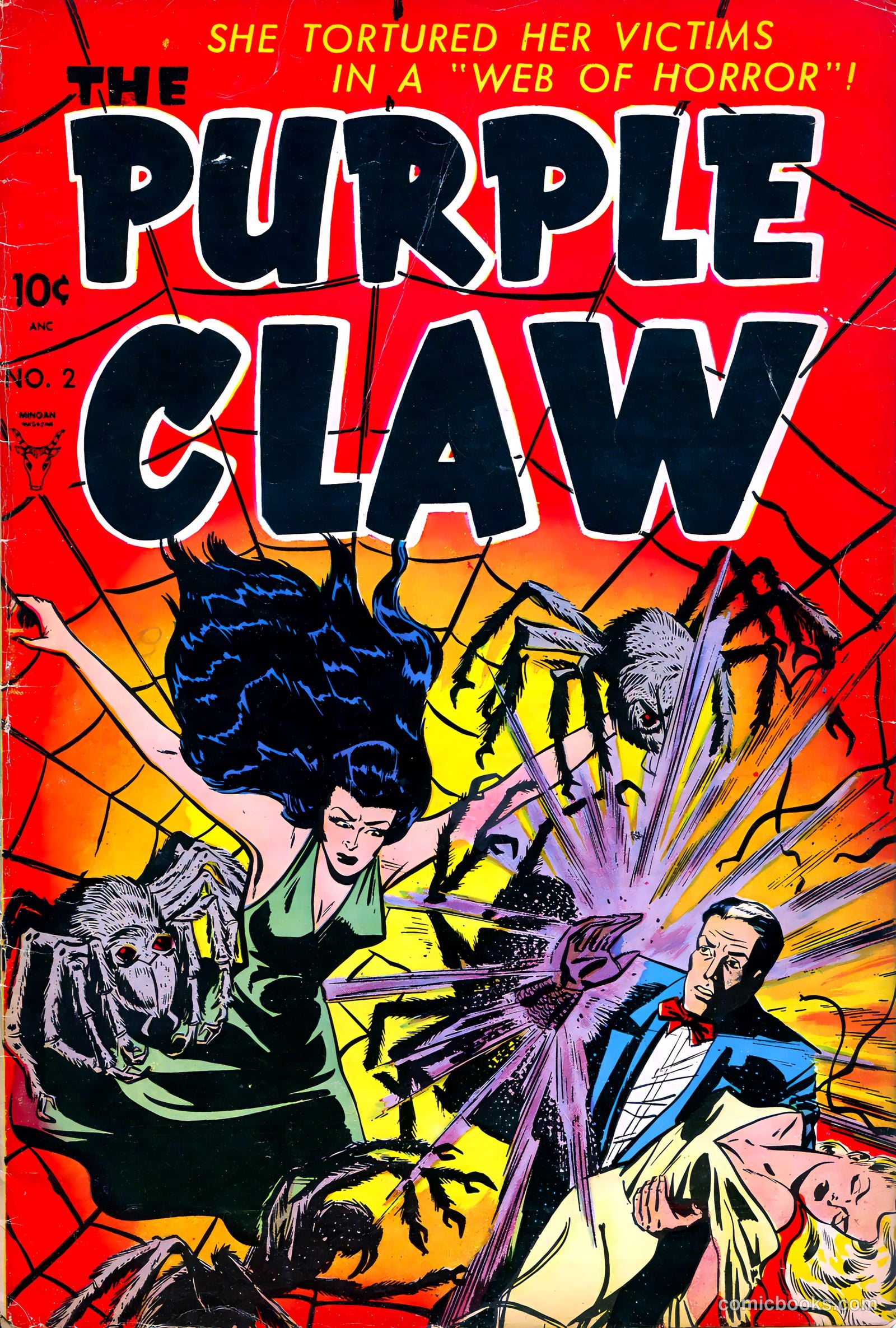 The Purple Claw #2 — page 1 of 36