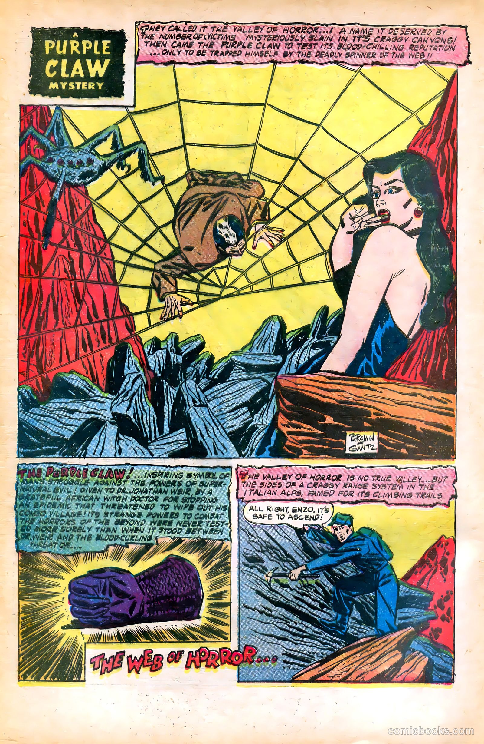 The Purple Claw #2 — page 4 of 36
