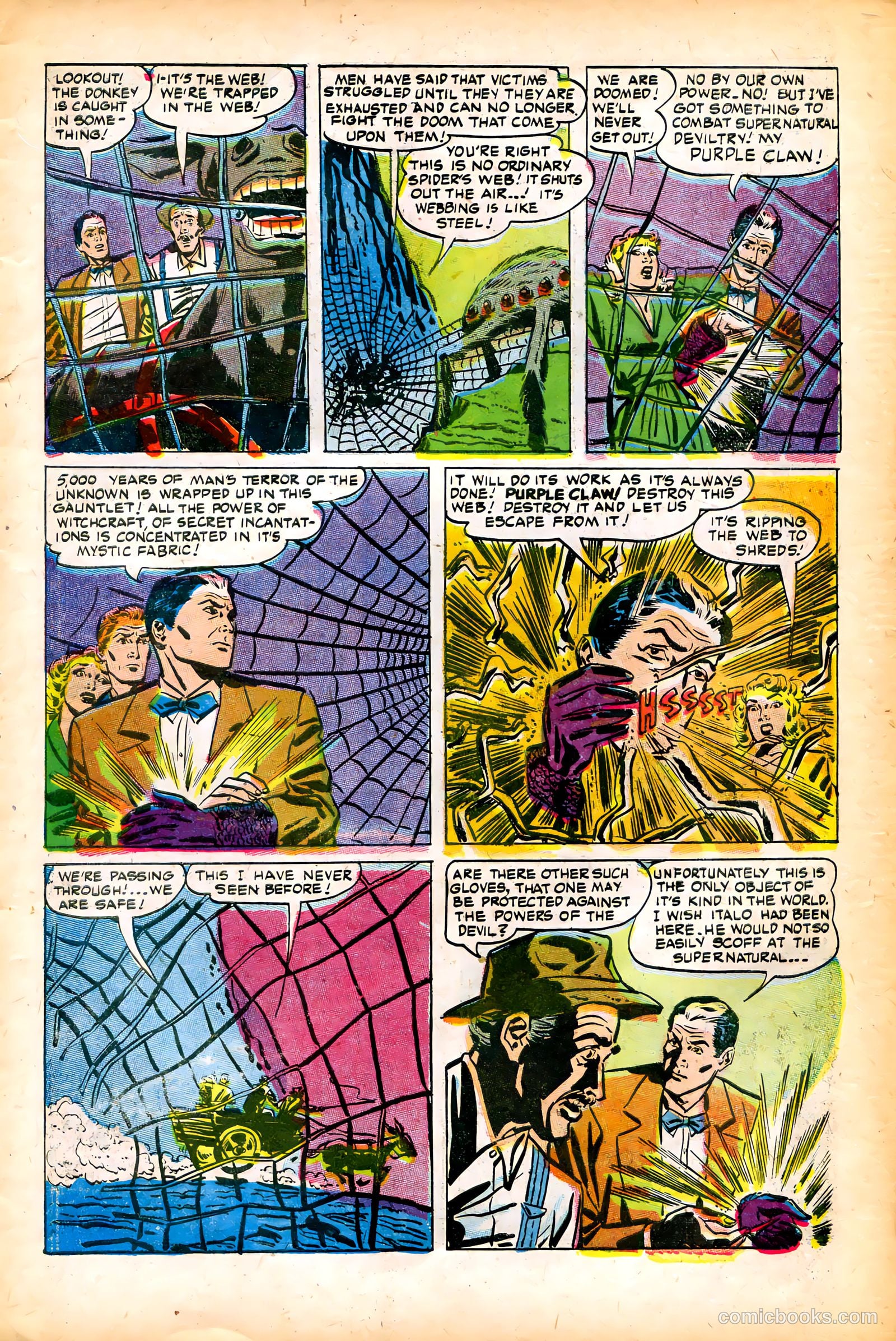 The Purple Claw #2 — page 7 of 36