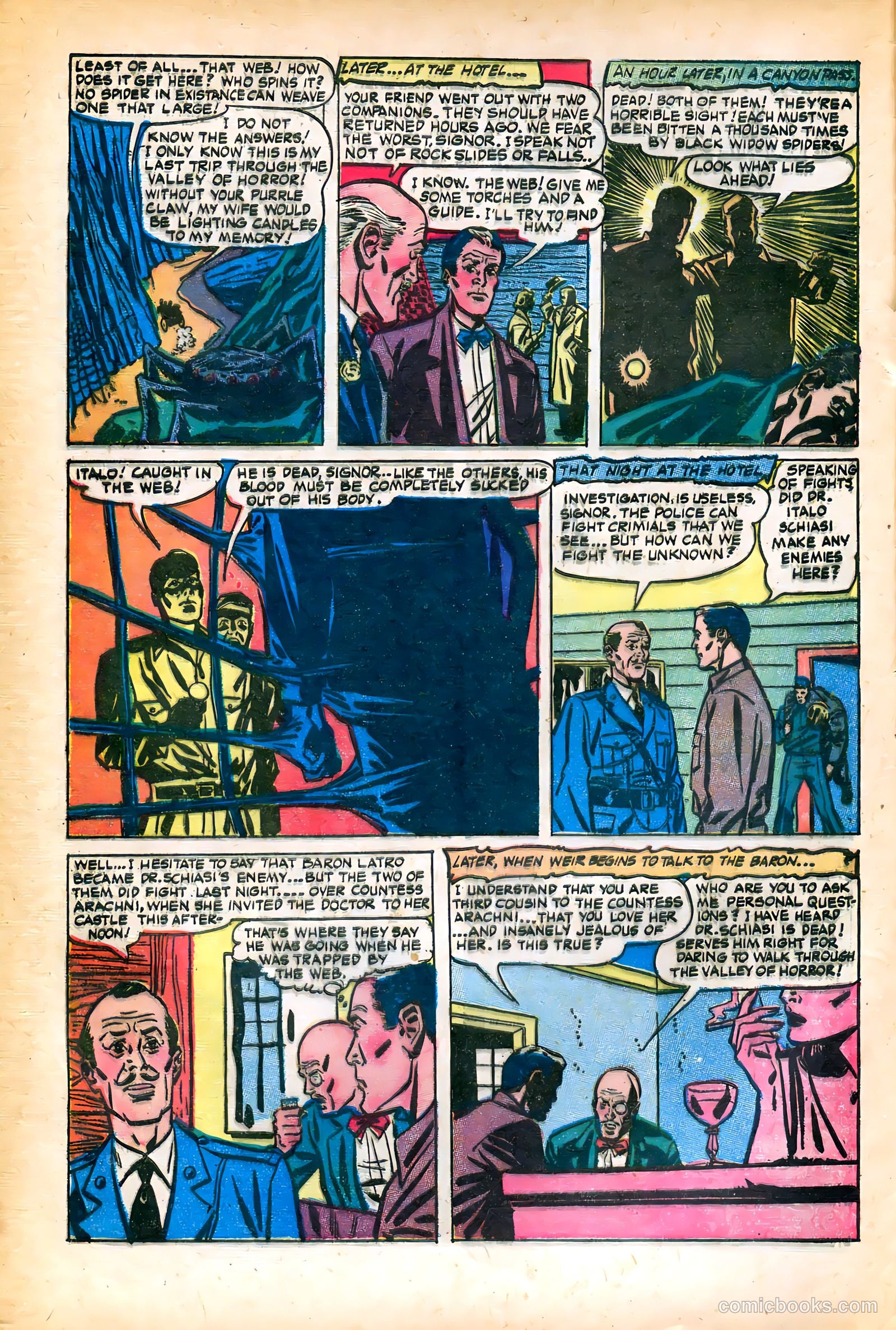 The Purple Claw #2 — page 8 of 36