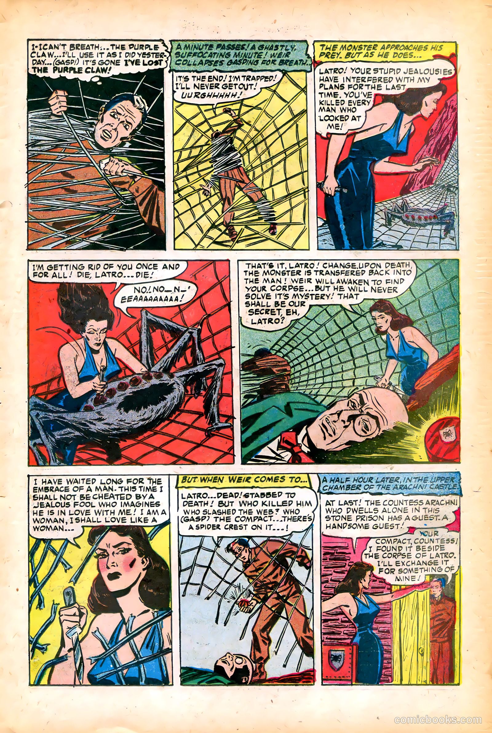 The Purple Claw #2 — page 11 of 36