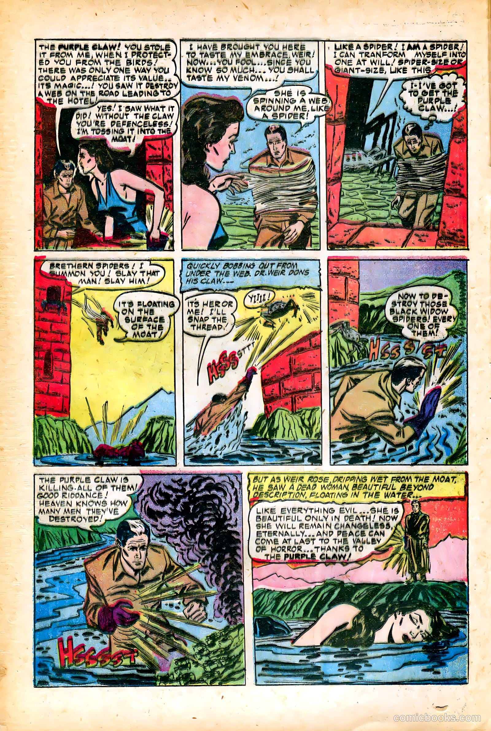 The Purple Claw #2 — page 12 of 36