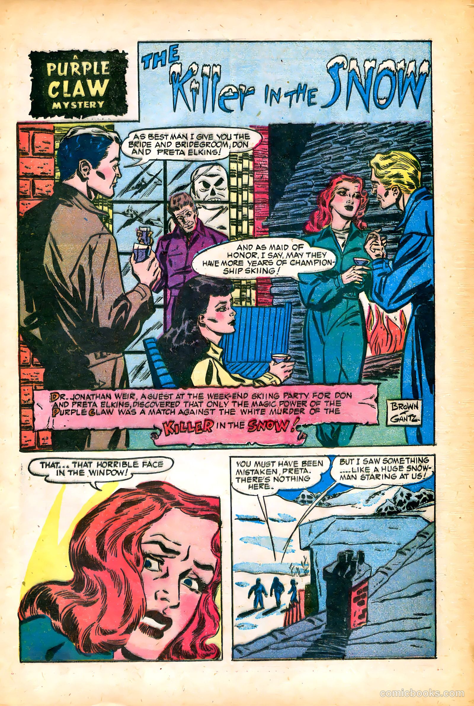 The Purple Claw #2 — page 13 of 36