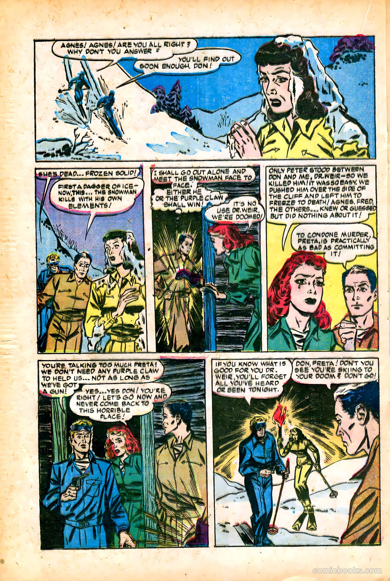 The Purple Claw #2 — page 20 of 36
