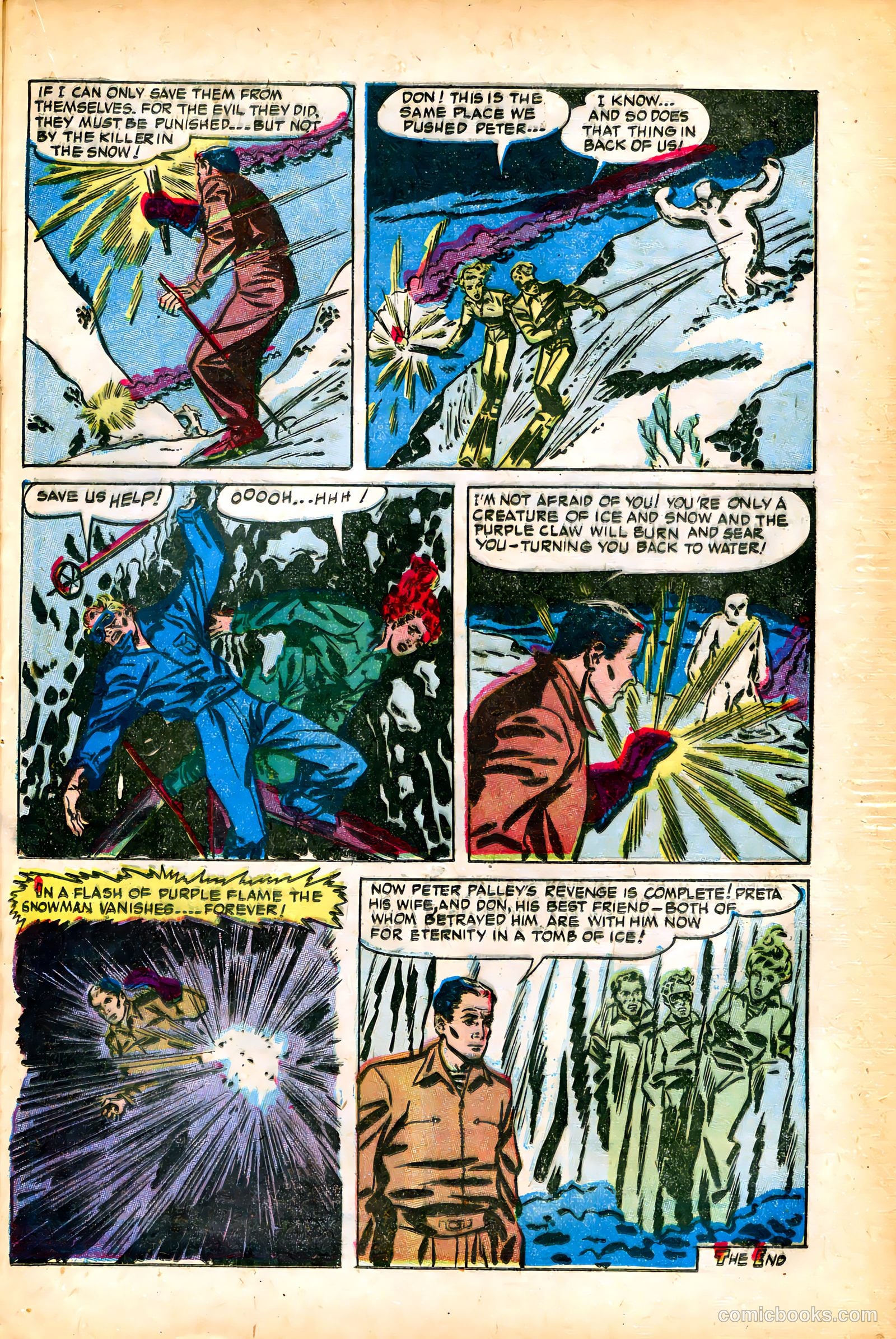 The Purple Claw #2 — page 21 of 36