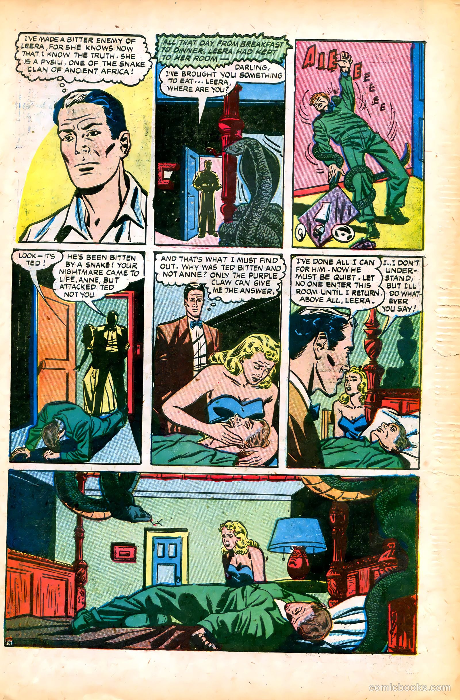 The Purple Claw #2 — page 27 of 36