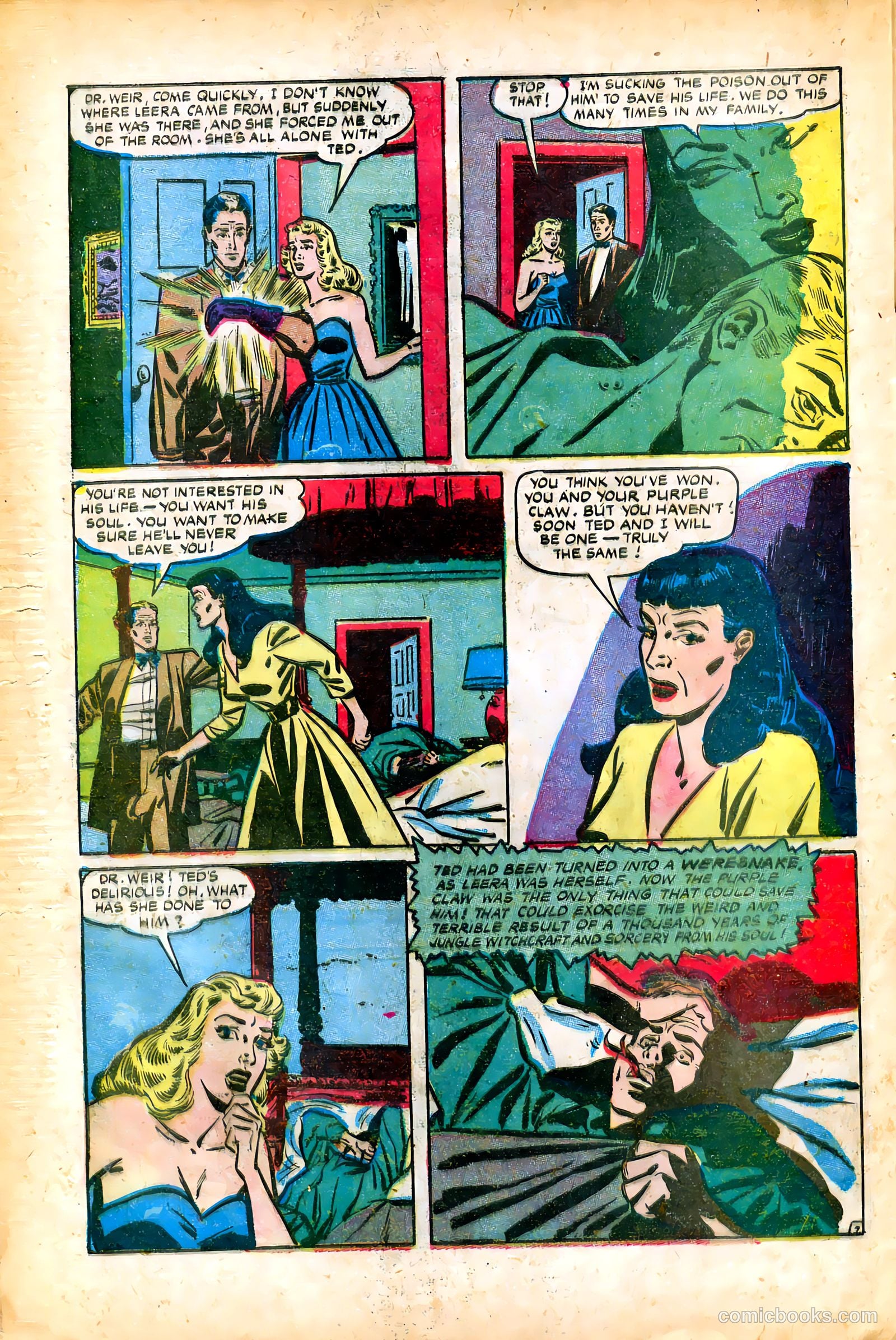 The Purple Claw #2 — page 28 of 36