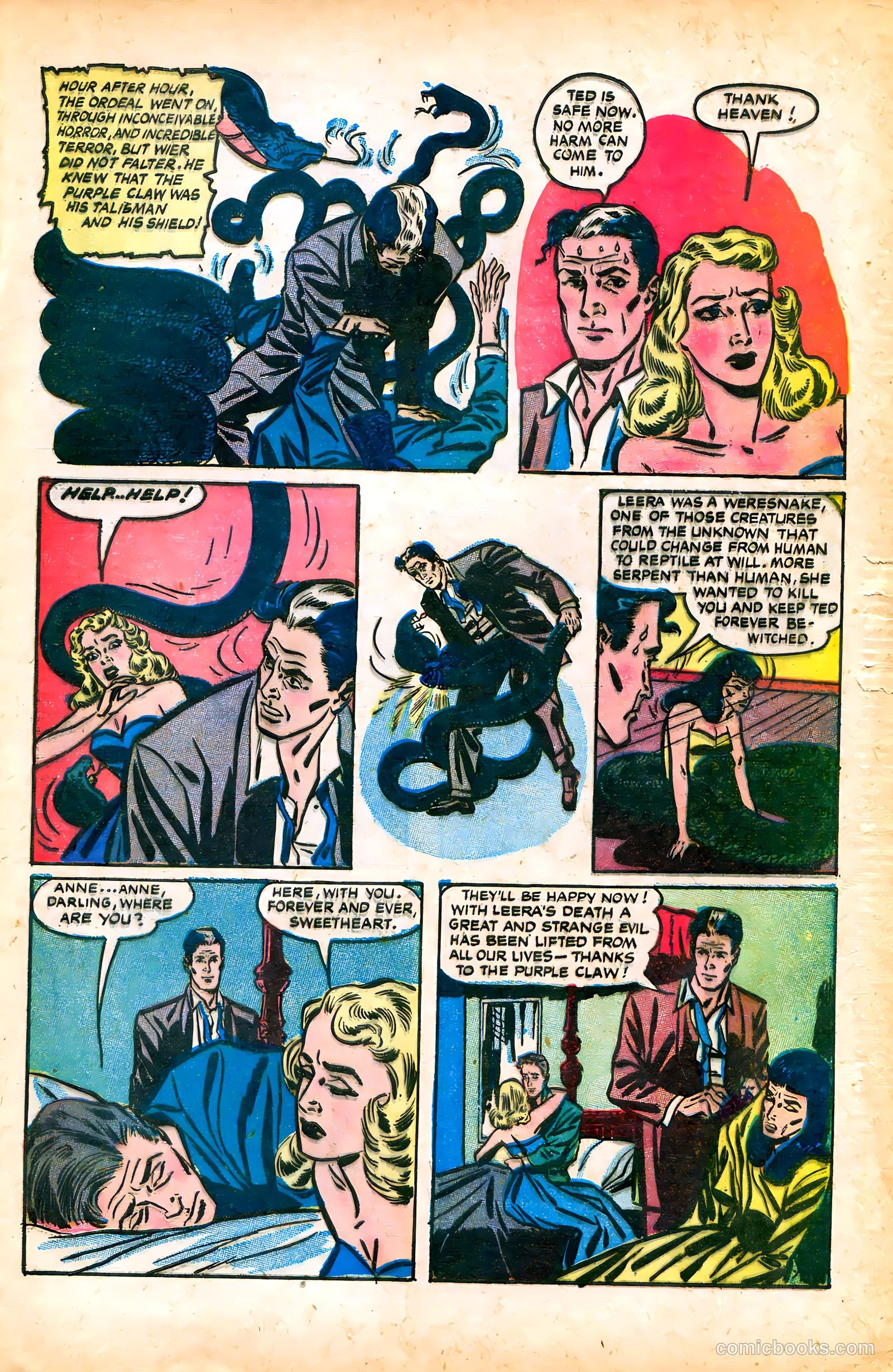 The Purple Claw #2 — page 29 of 36