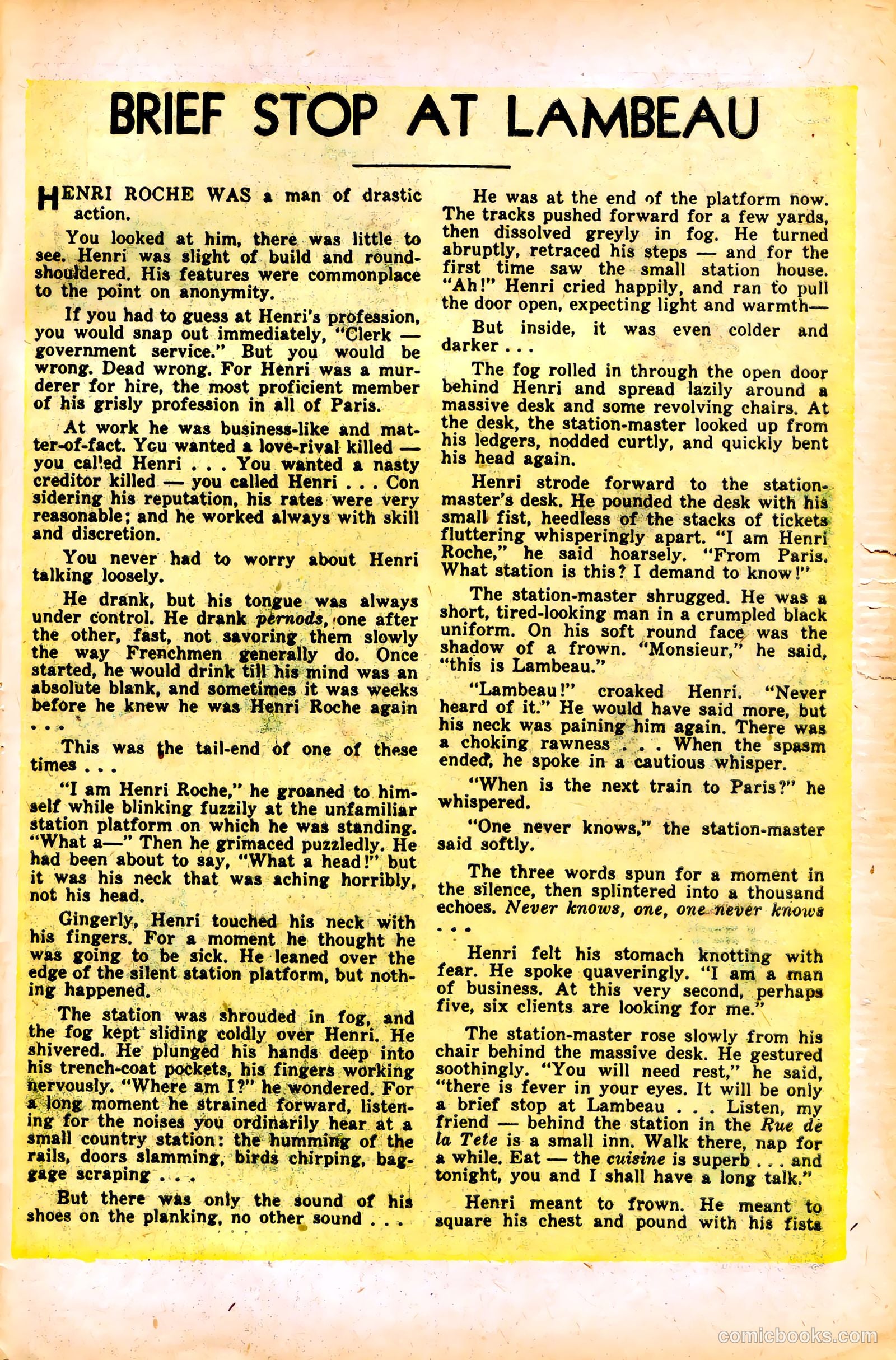 The Purple Claw #2 — page 31 of 36