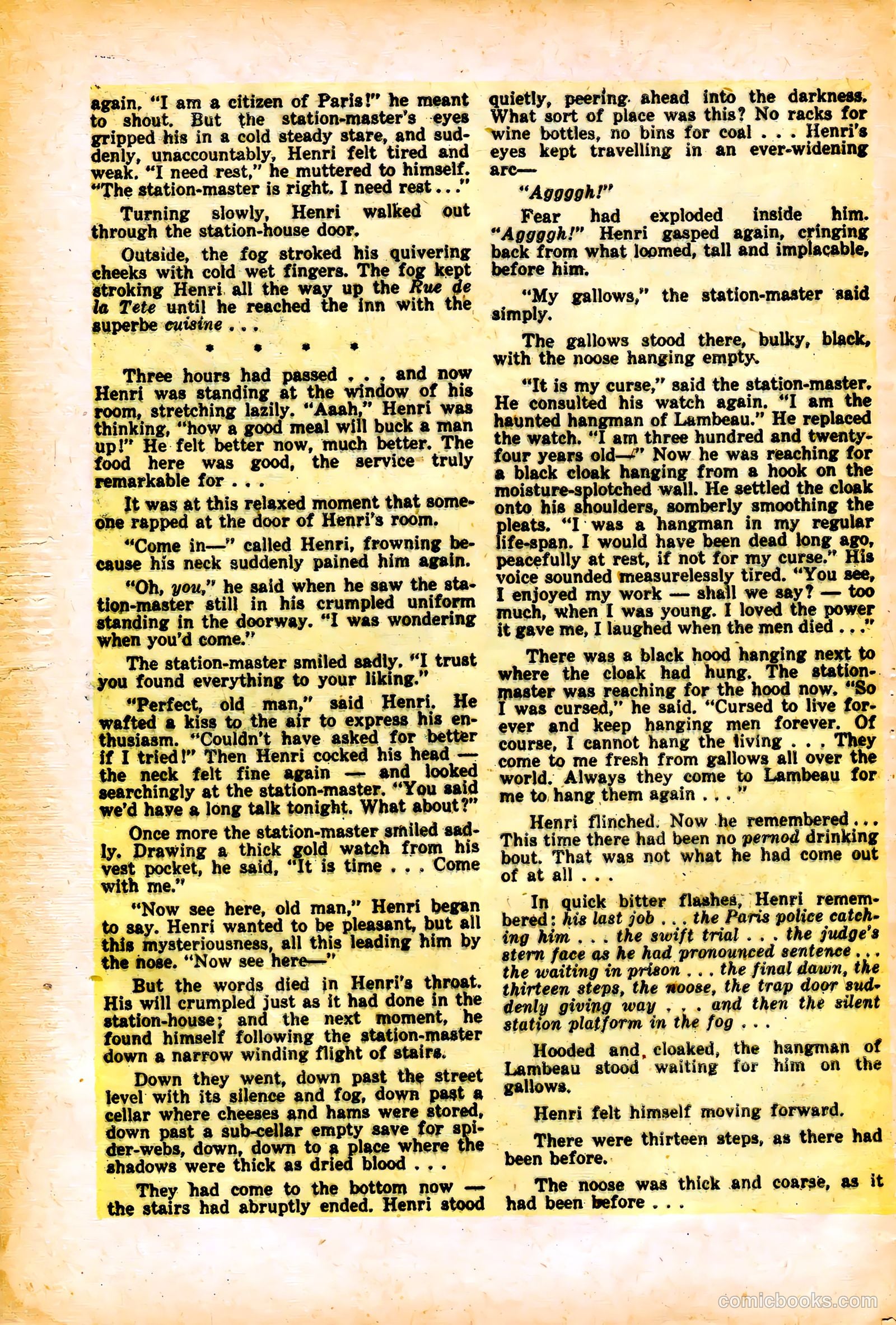 The Purple Claw #2 — page 32 of 36
