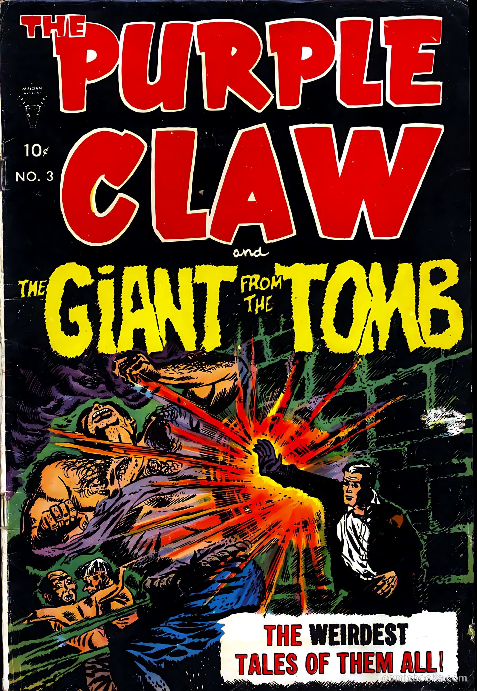The Purple Claw #3 — page 1 of 36