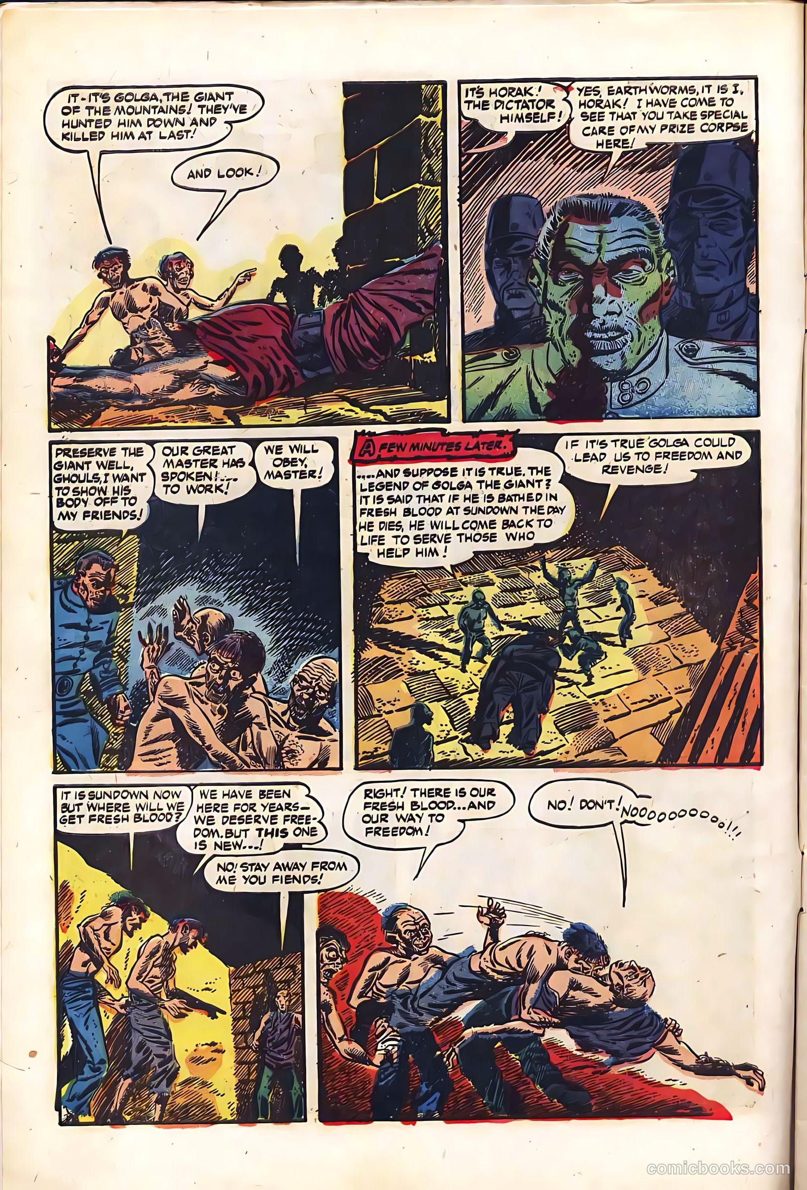 The Purple Claw #3 — page 6 of 36