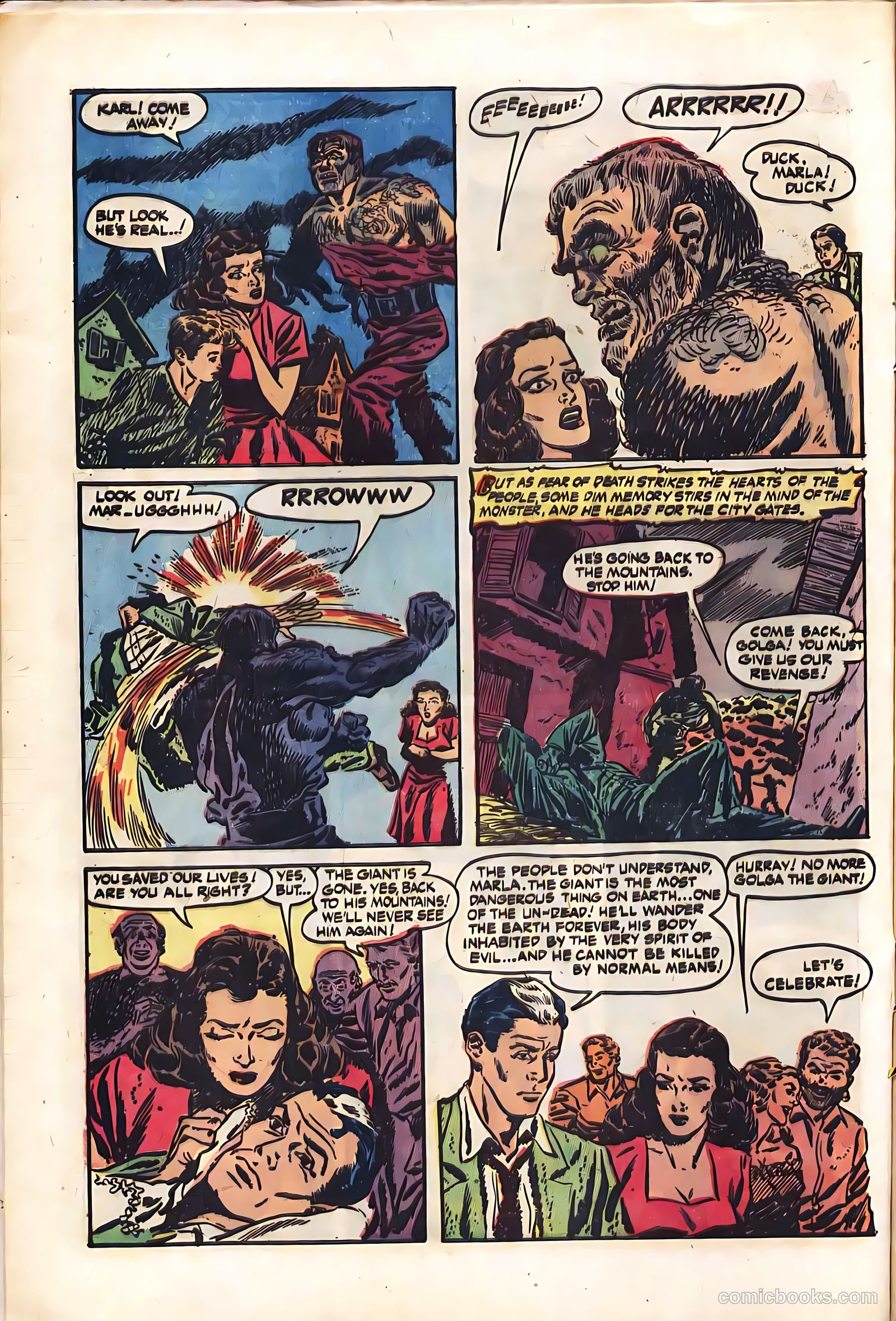 The Purple Claw #3 — page 8 of 36