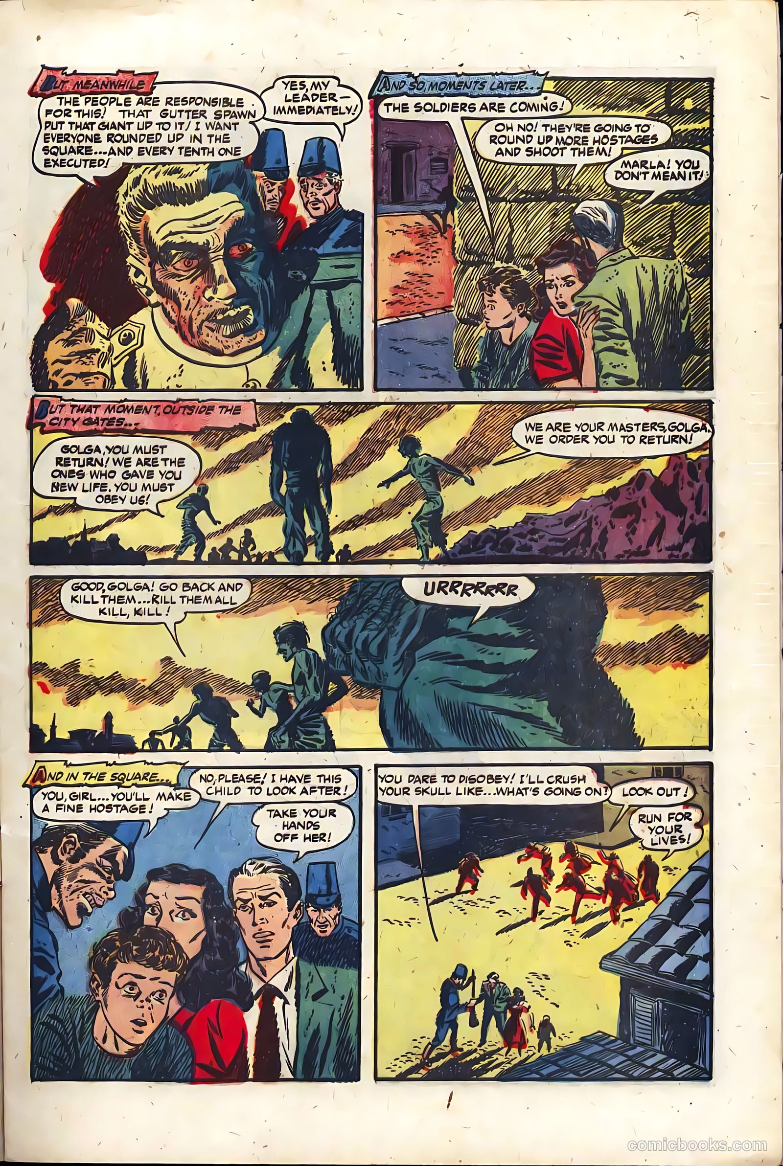 The Purple Claw #3 — page 9 of 36