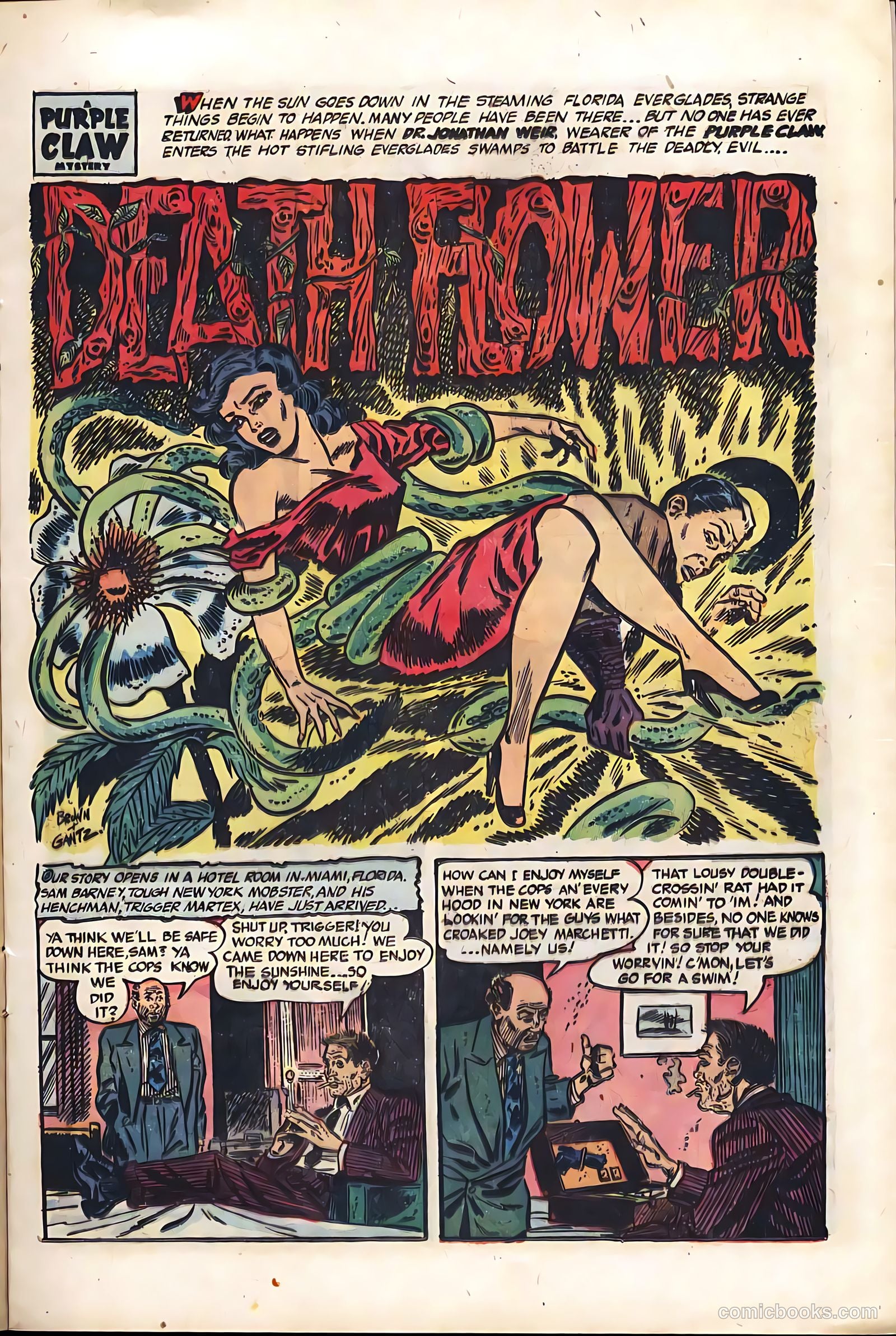 The Purple Claw #3 — page 13 of 36