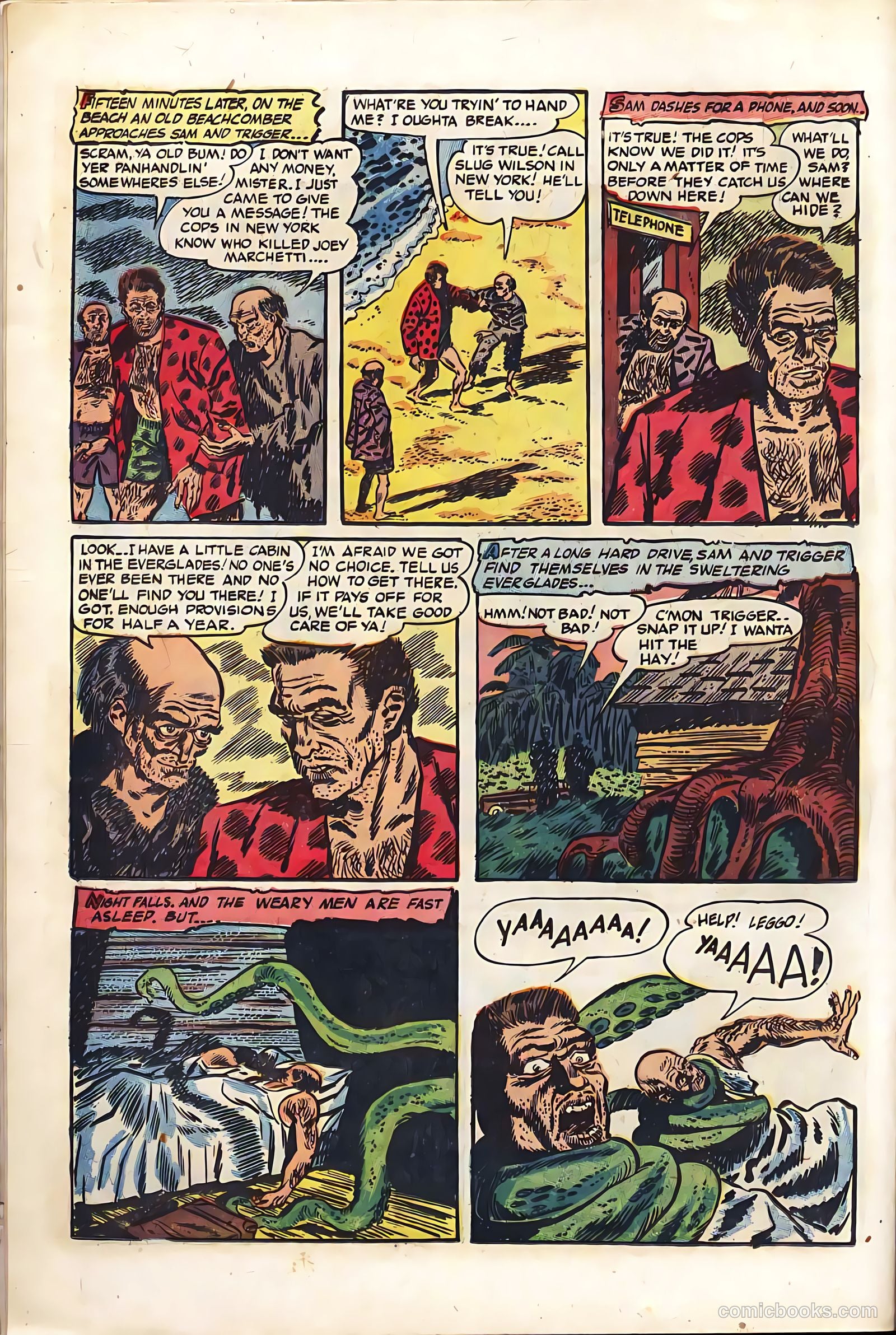 The Purple Claw #3 — page 14 of 36