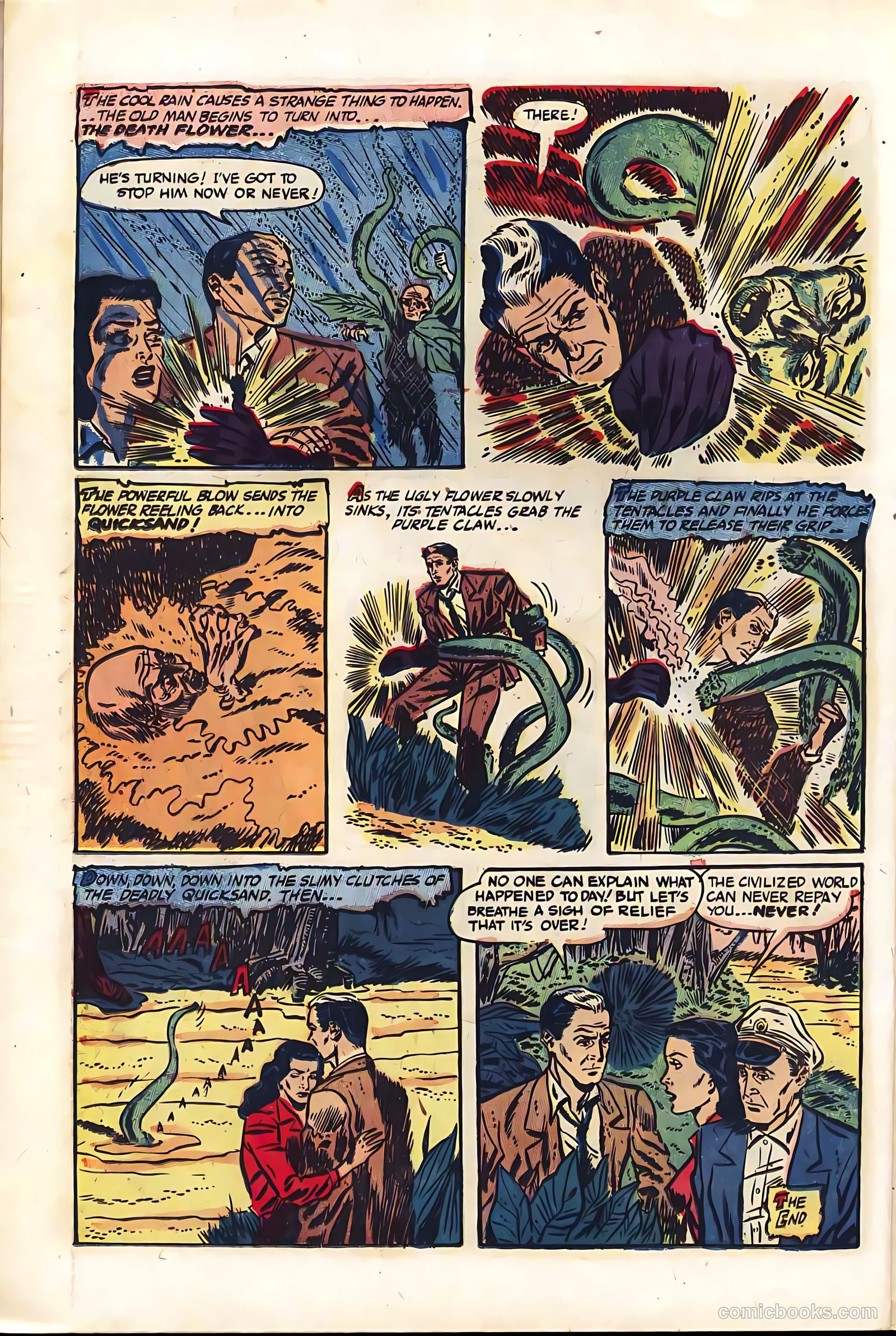 The Purple Claw #3 — page 22 of 36