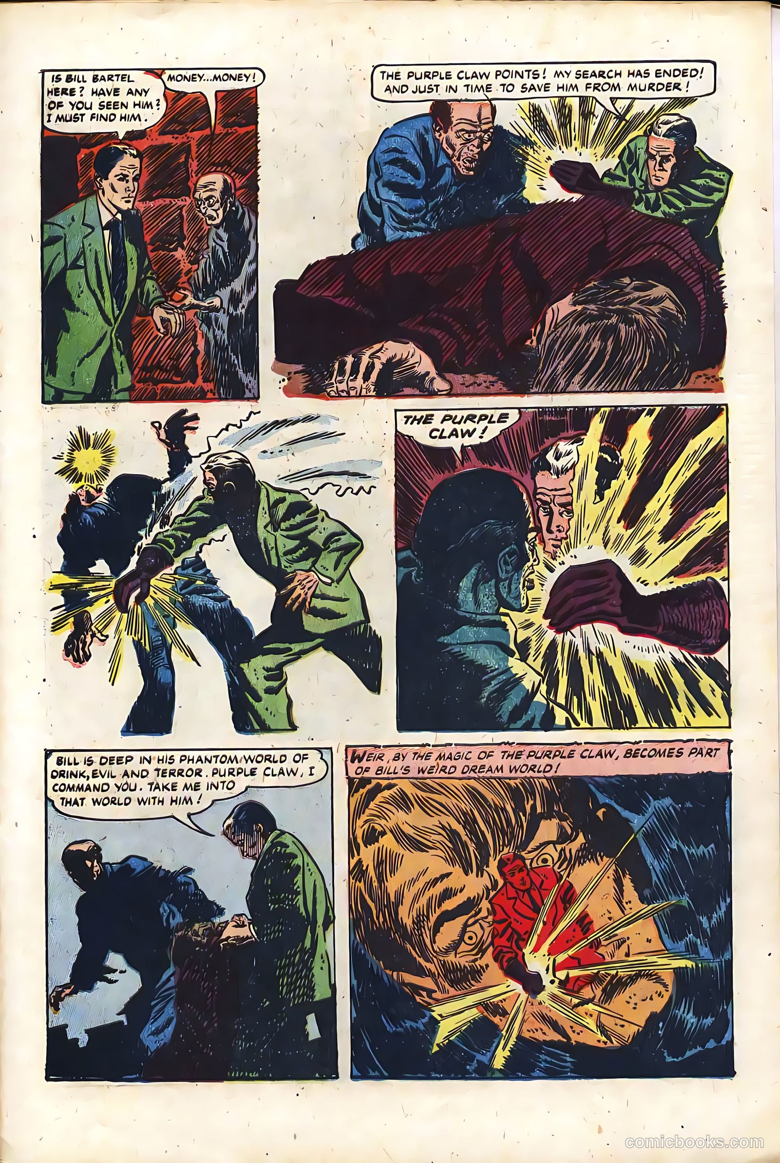 The Purple Claw #3 — page 27 of 36