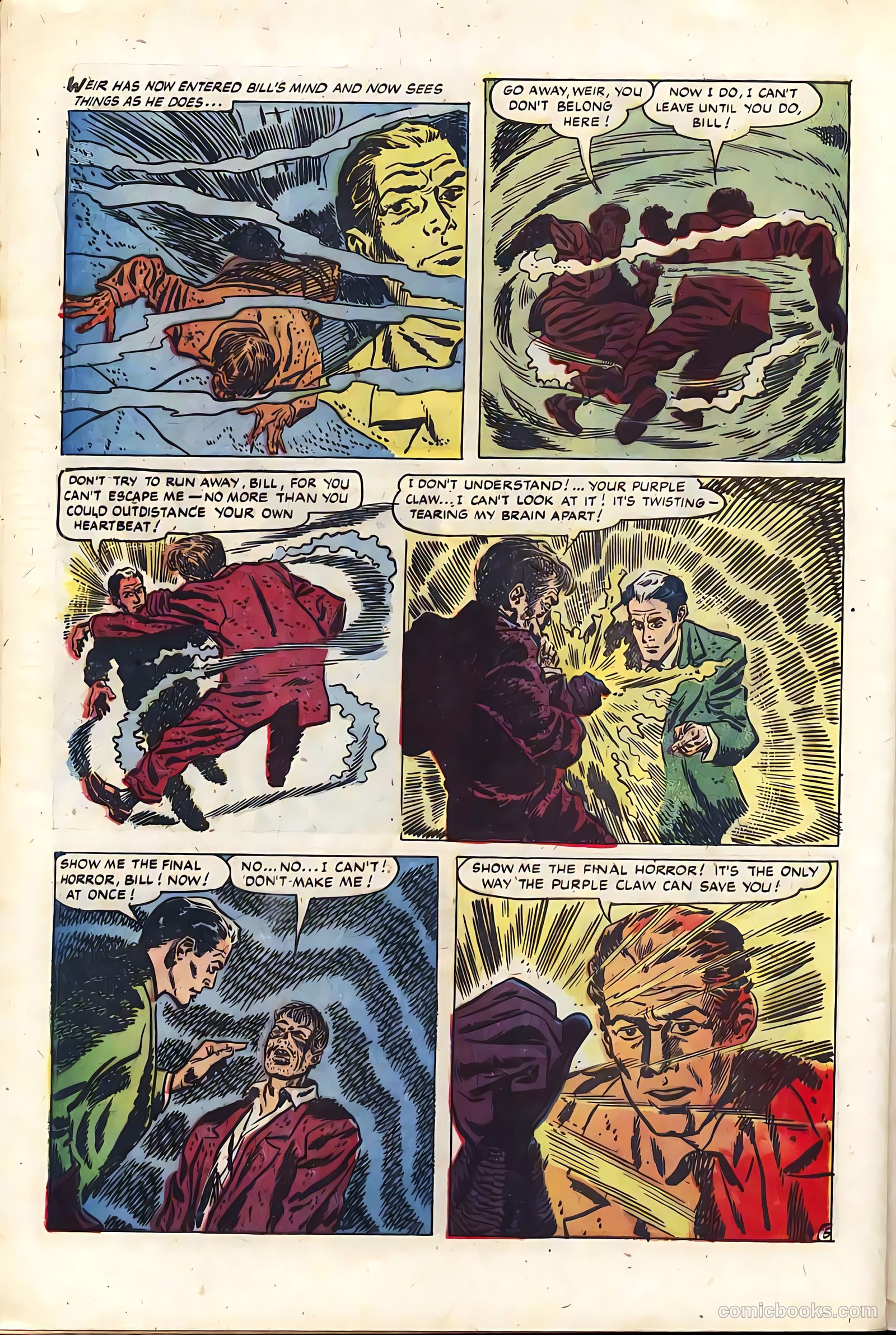 The Purple Claw #3 — page 28 of 36