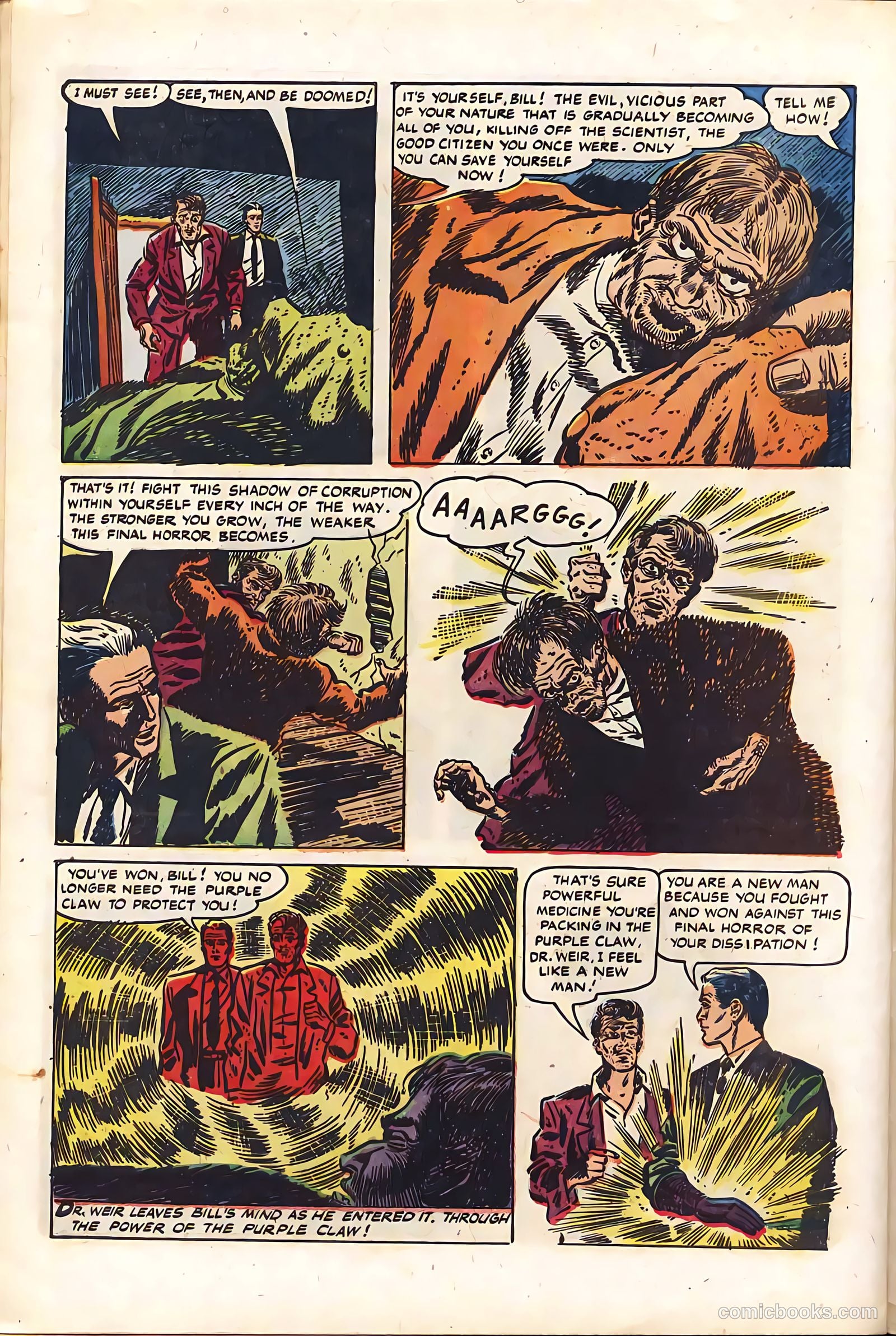 The Purple Claw #3 — page 30 of 36